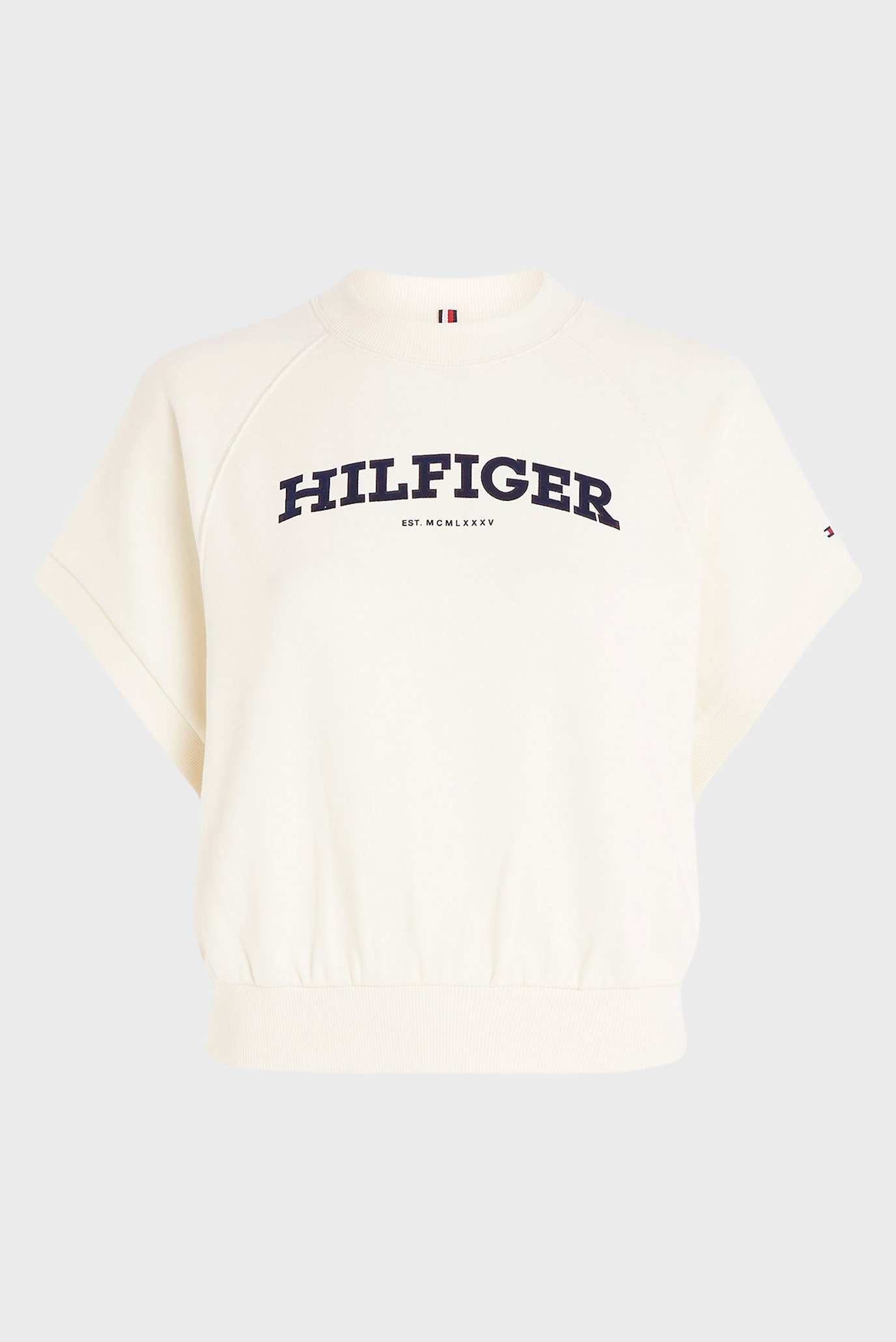 Женская белая футболка MONOTYPE FLOCK SLVLESS HWK 5