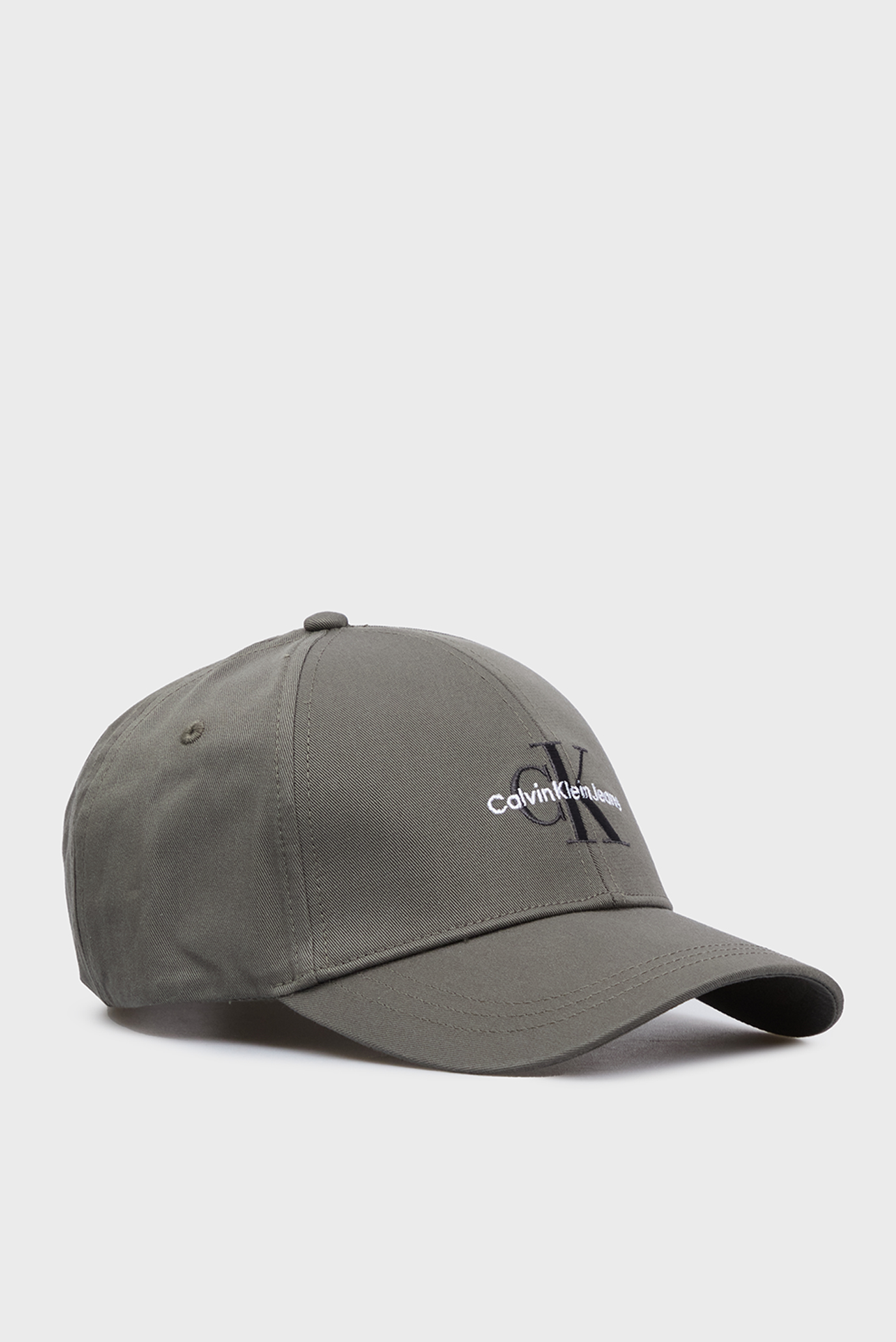 Мужская серая кепка MONO LOGO EMBRO CAP 1