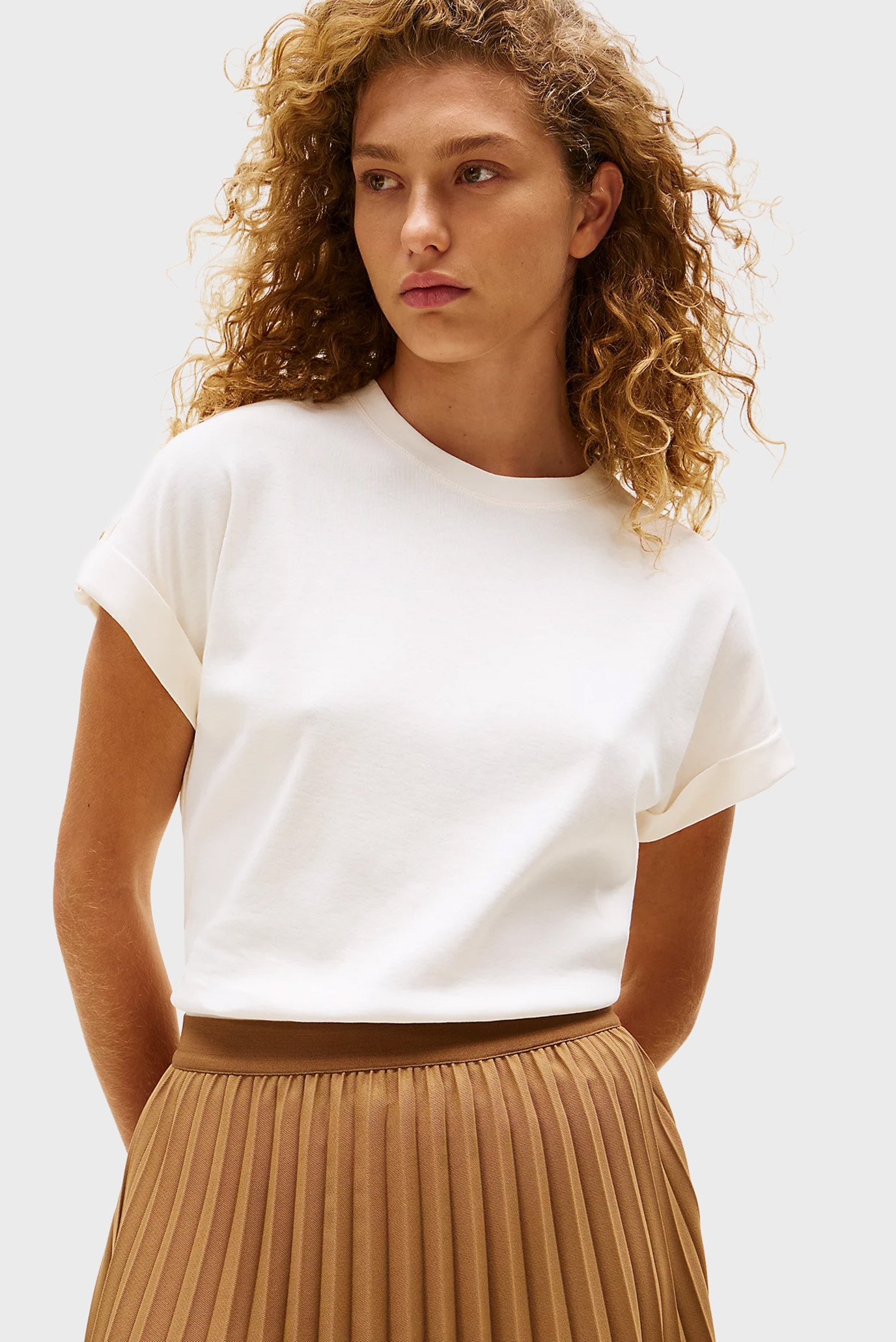 Футболка/GOLD BUTTON MDRN C-NK SS TEE 1