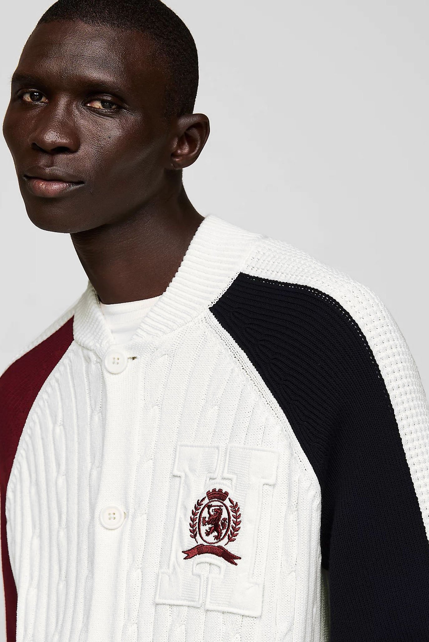 Кардиган THC KNIT VARISTY CARDIGAN 4