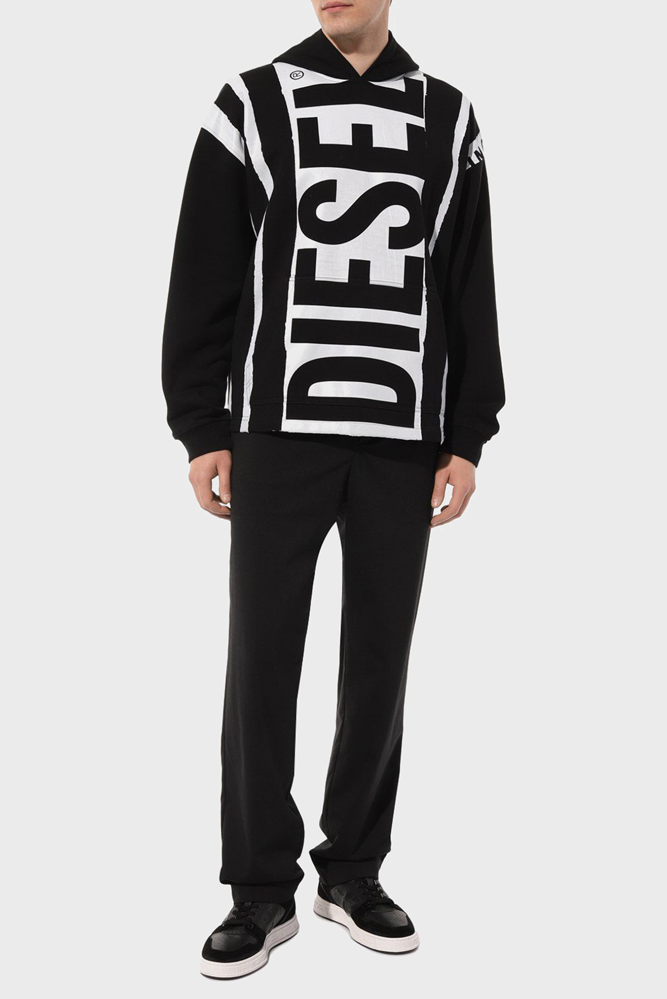 Худи S-NABEL-SLITS-HOOD SWEAT-SHIRT 2