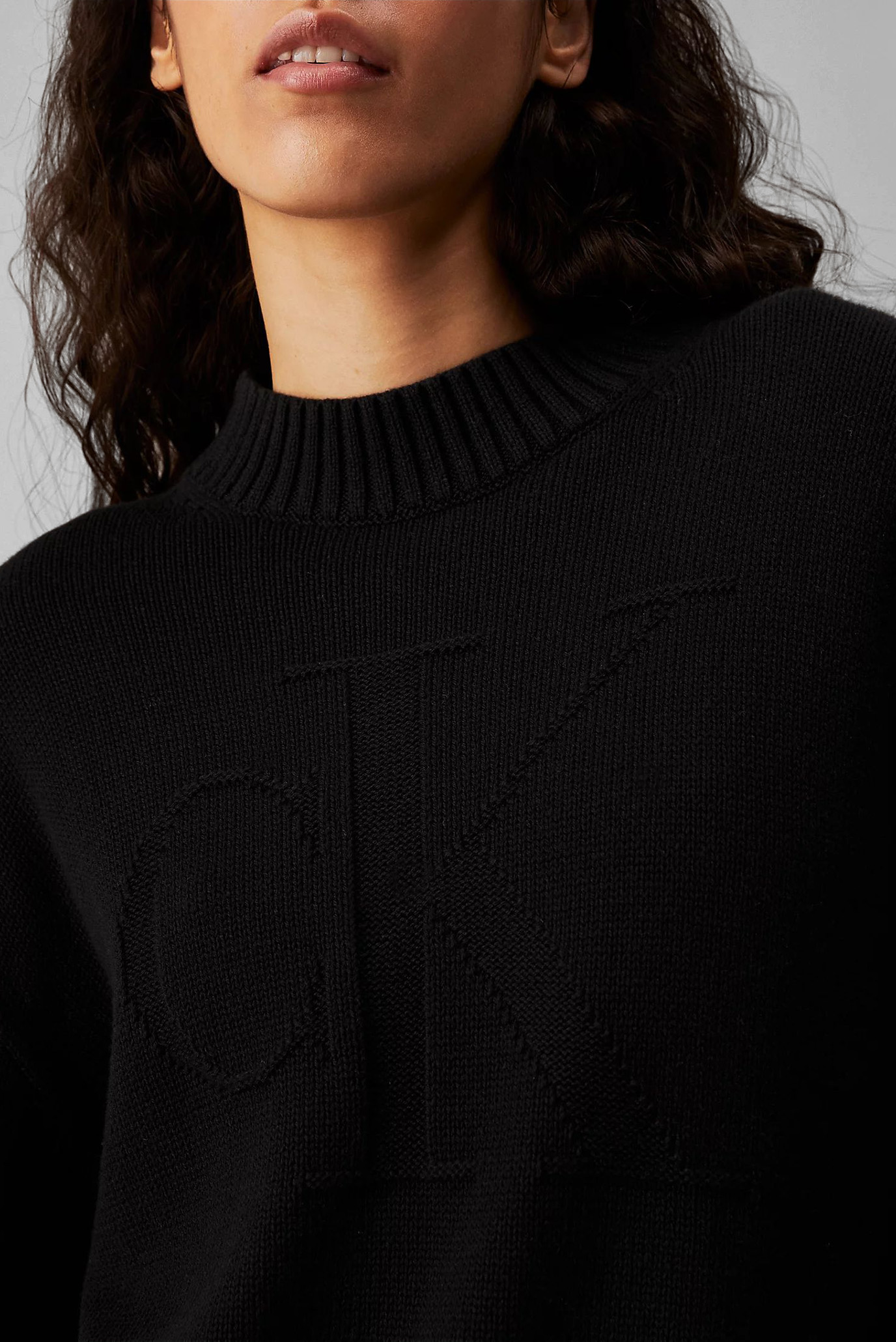 Свитер CK INTARSIA LOOSE SWEATER 4