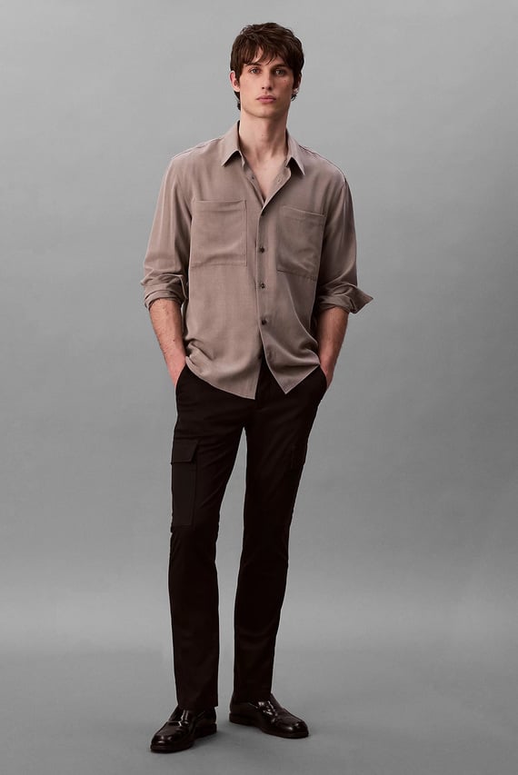 Штаны SLIM COTTON STRETCH CARGO Calvin Klein