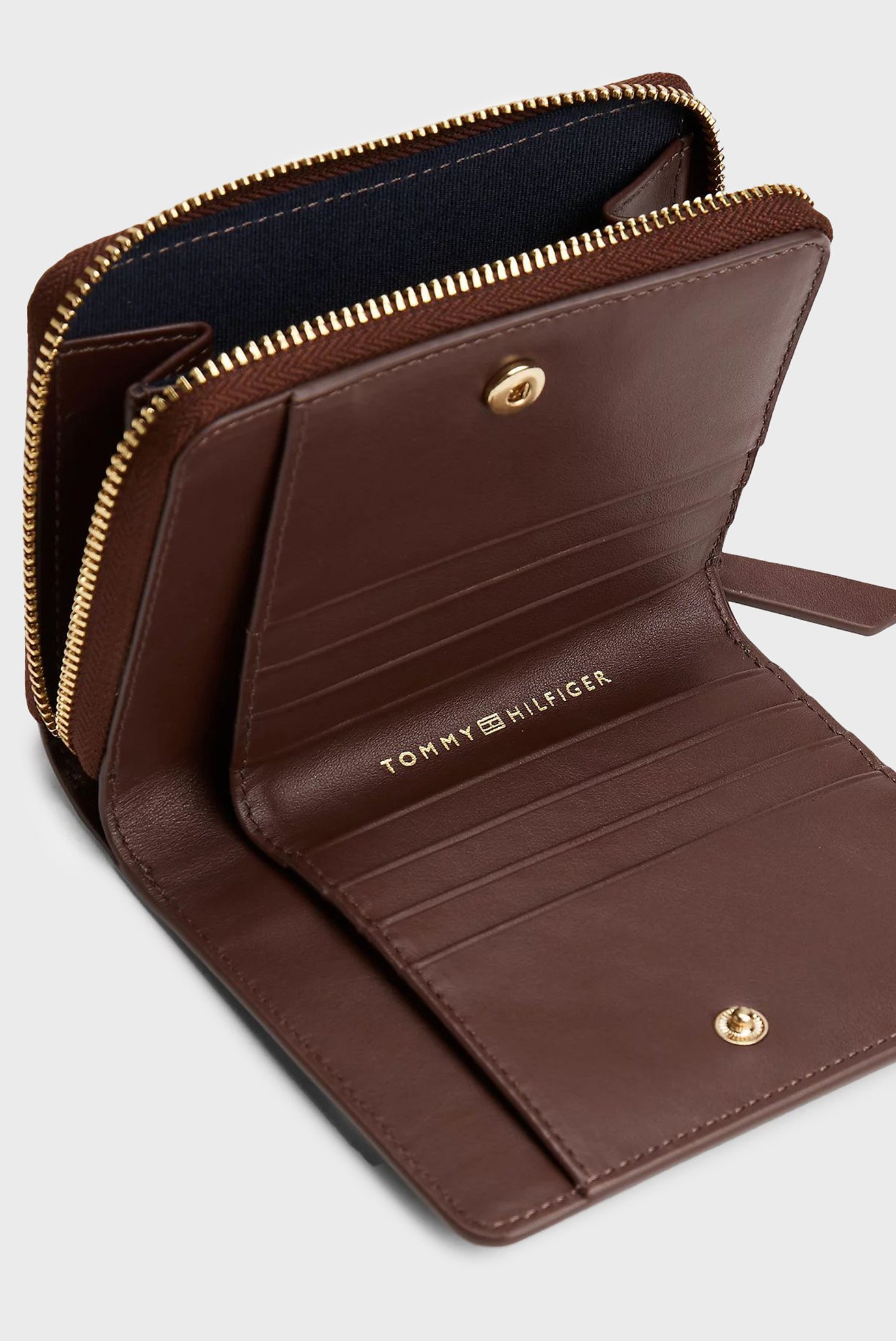 Кошелек TH LEATHER SLG MED ZA FLAPTommy Hilfiger Кошелек TH LEATHER SLG MED ZA FLAP 4