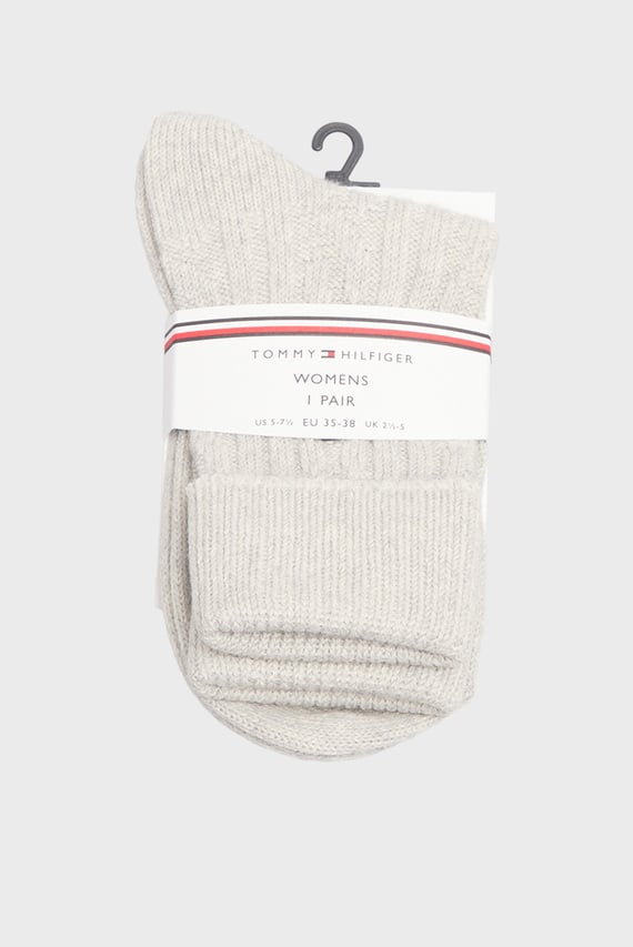 Носки TH WOMEN SOCK 1P FOLD OVER CABLE Tommy Hilfiger