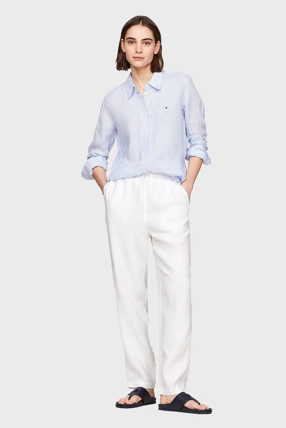 Штаны CASUAL LINEN TAPER PULL ON PANT