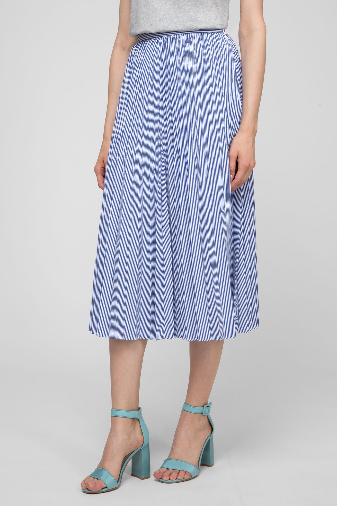 Женская синяя плиссированная юбка DAISY 2