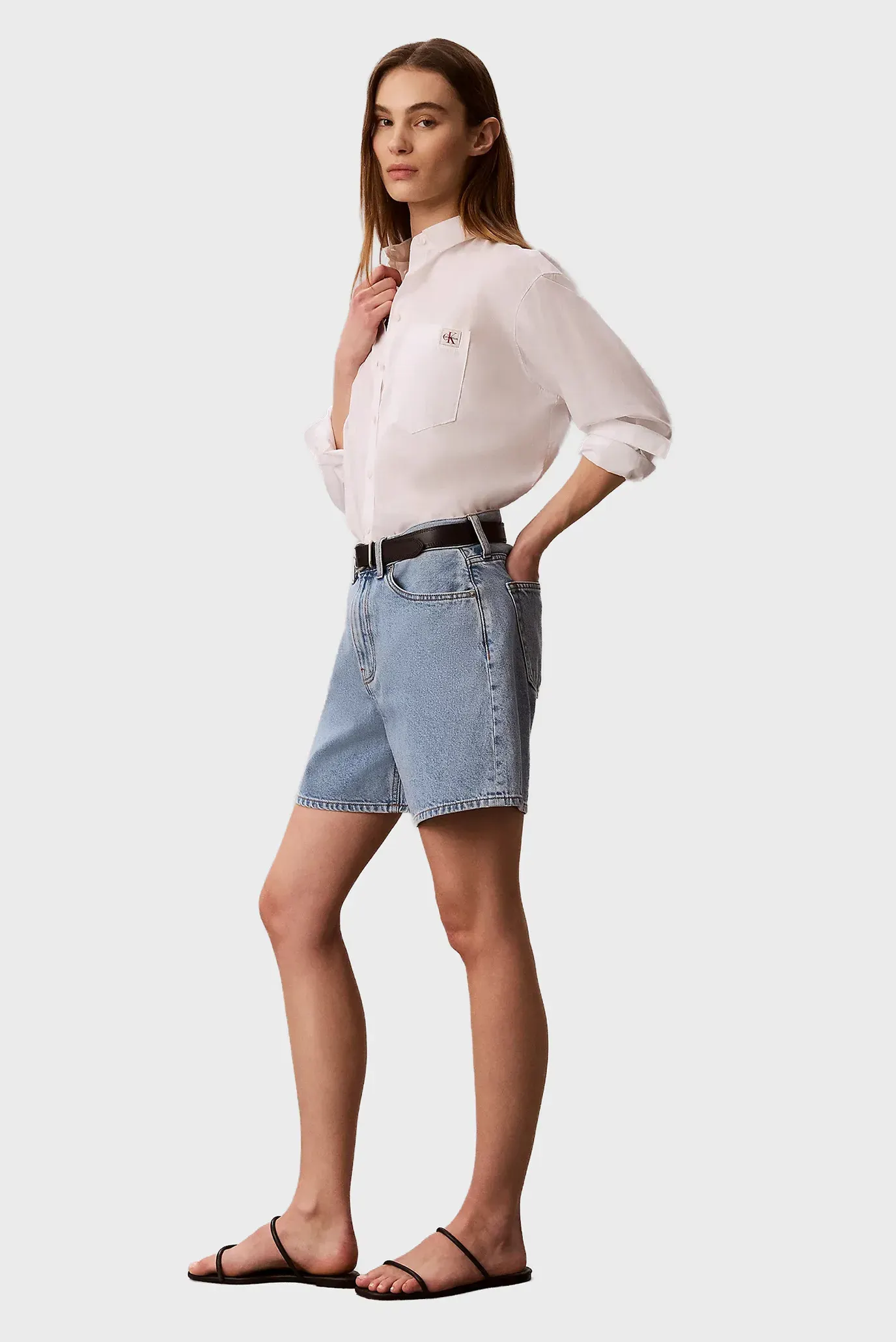 Шорты HI RISE A-LINE SHORT COASTAL LIG 3