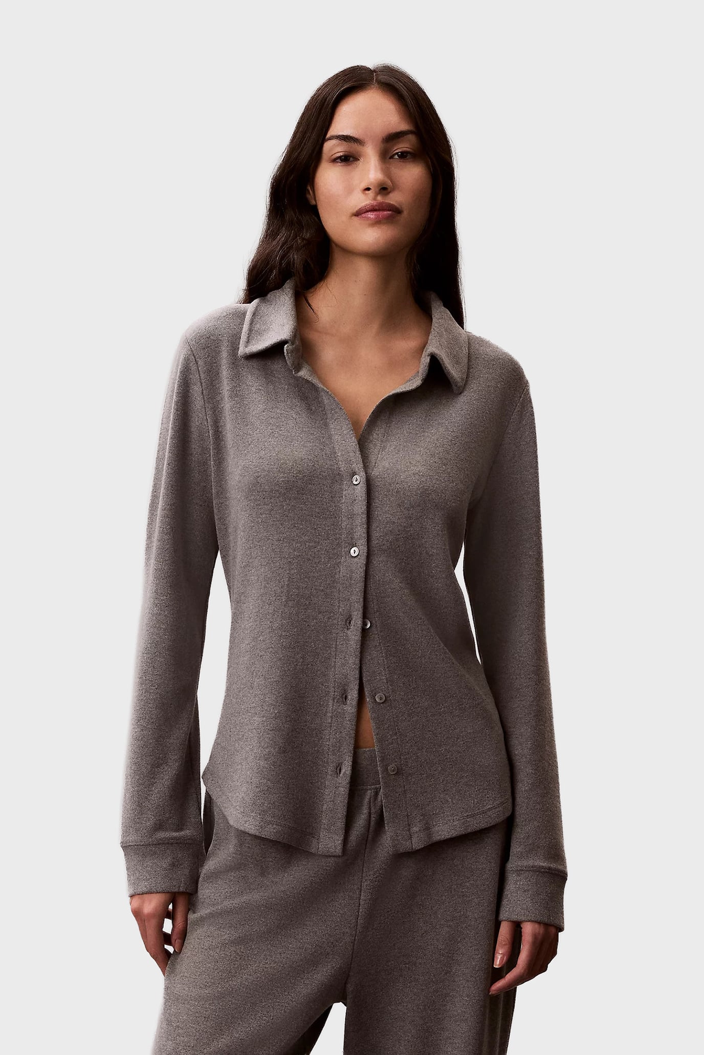 Ночная рубашка BRUSHED SLIM SHIRT 1