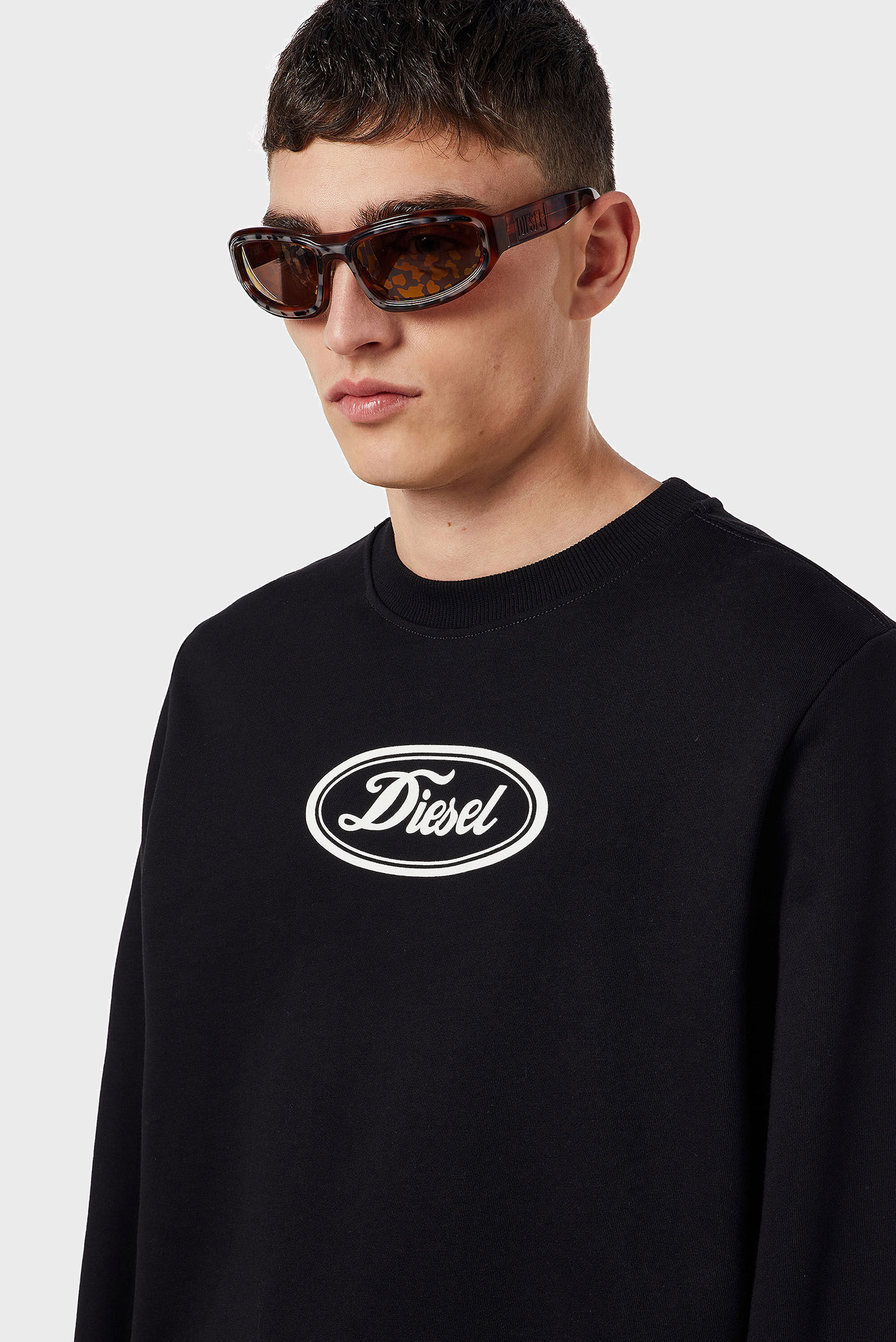 Мужской черный свитшот S-GINN-C2 6