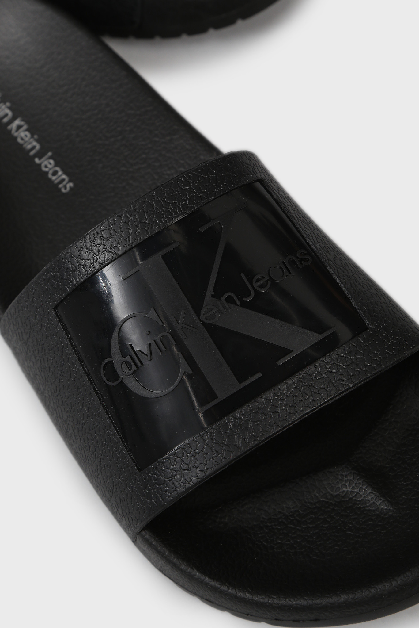 Мужские черные слайдеры 5