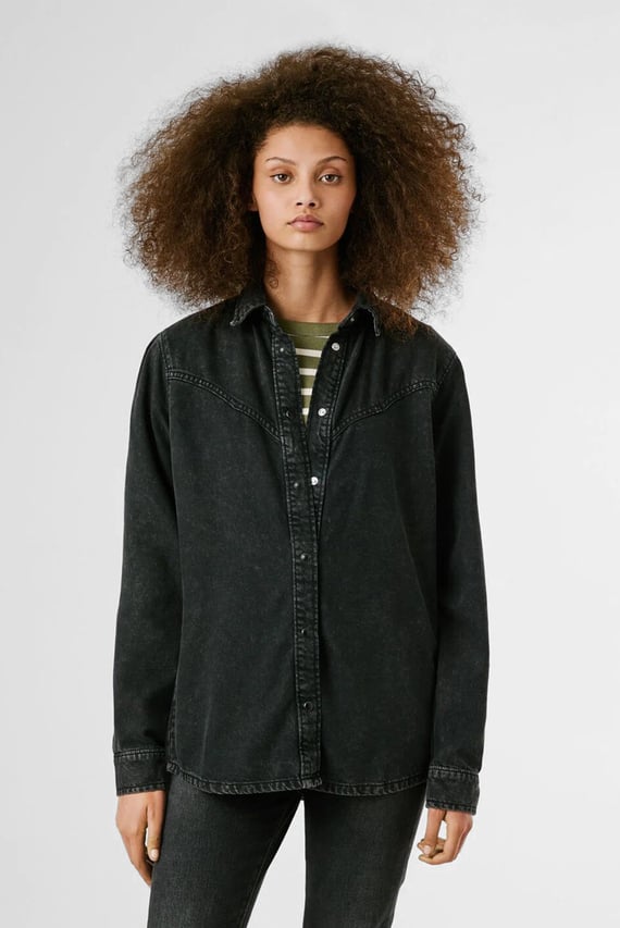 Рубашка ODILE BLK Pepe Jeans