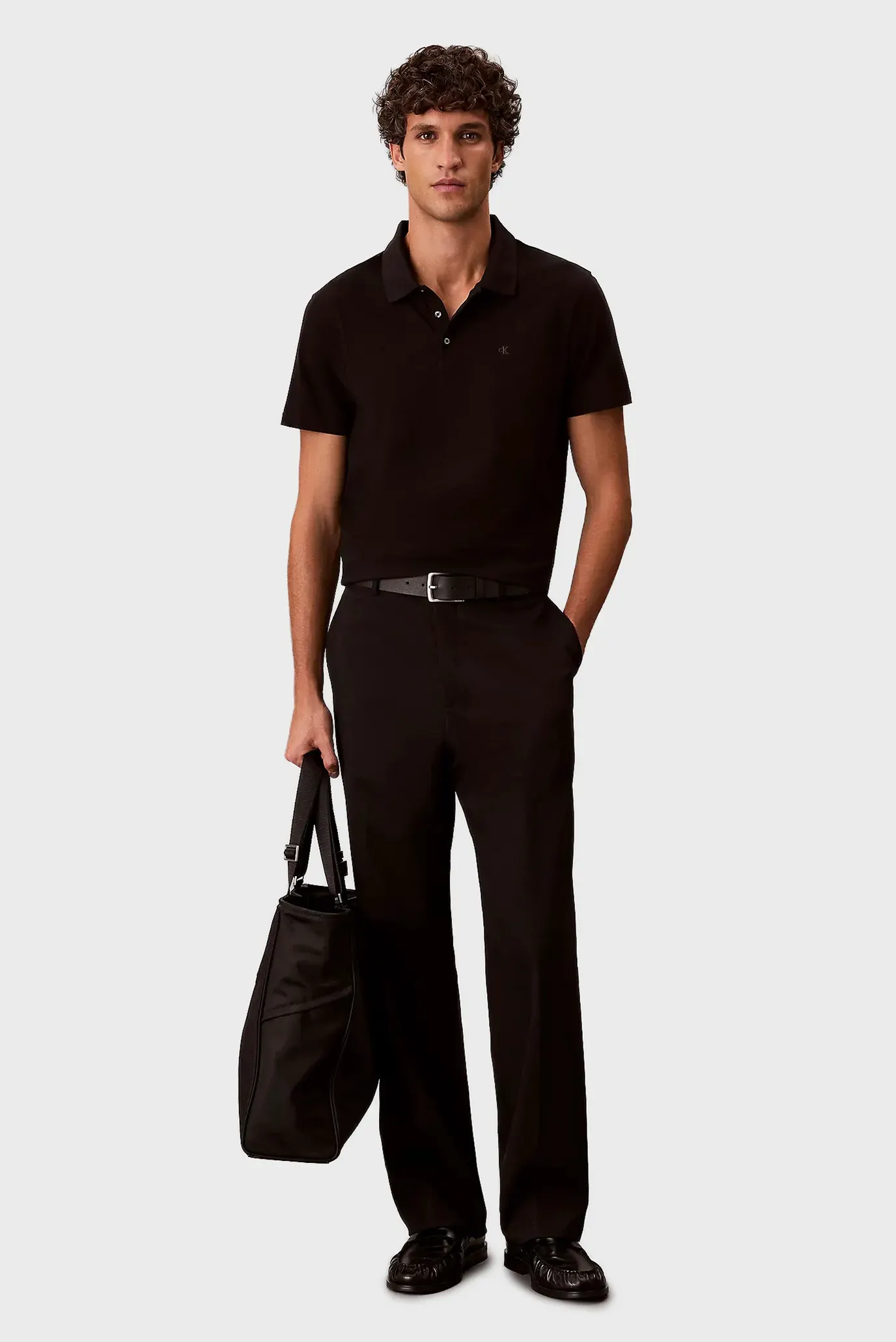 Поло SS SLIM STRETCH COTTON POLO 4