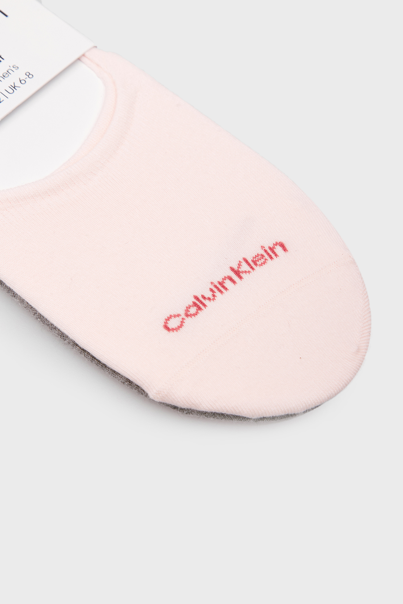 Следы CK WOMEN FOOTIE MID CUT 2P 5