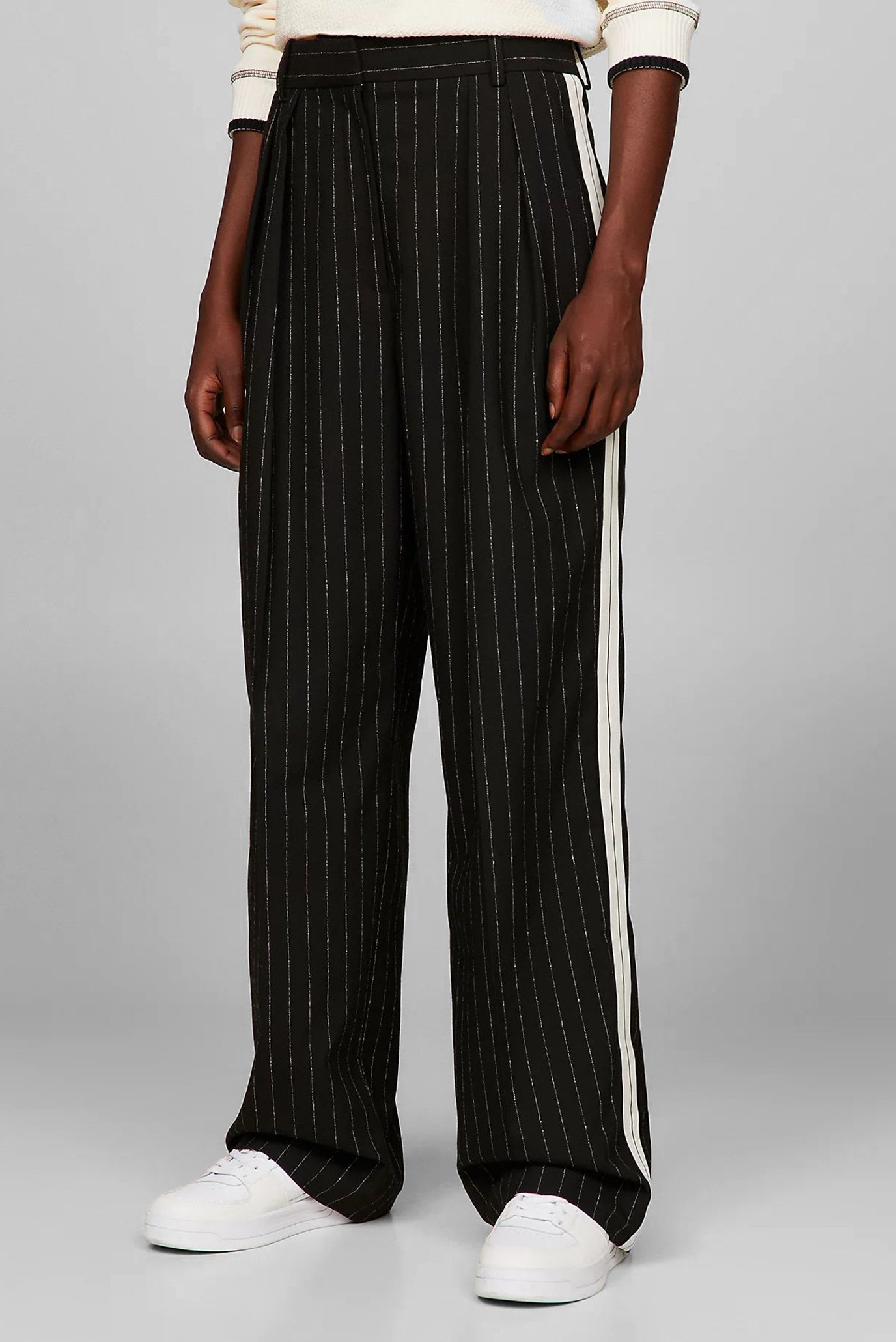 Штаны RELAXED STRAIGHT PINSTRIPE PANT 1