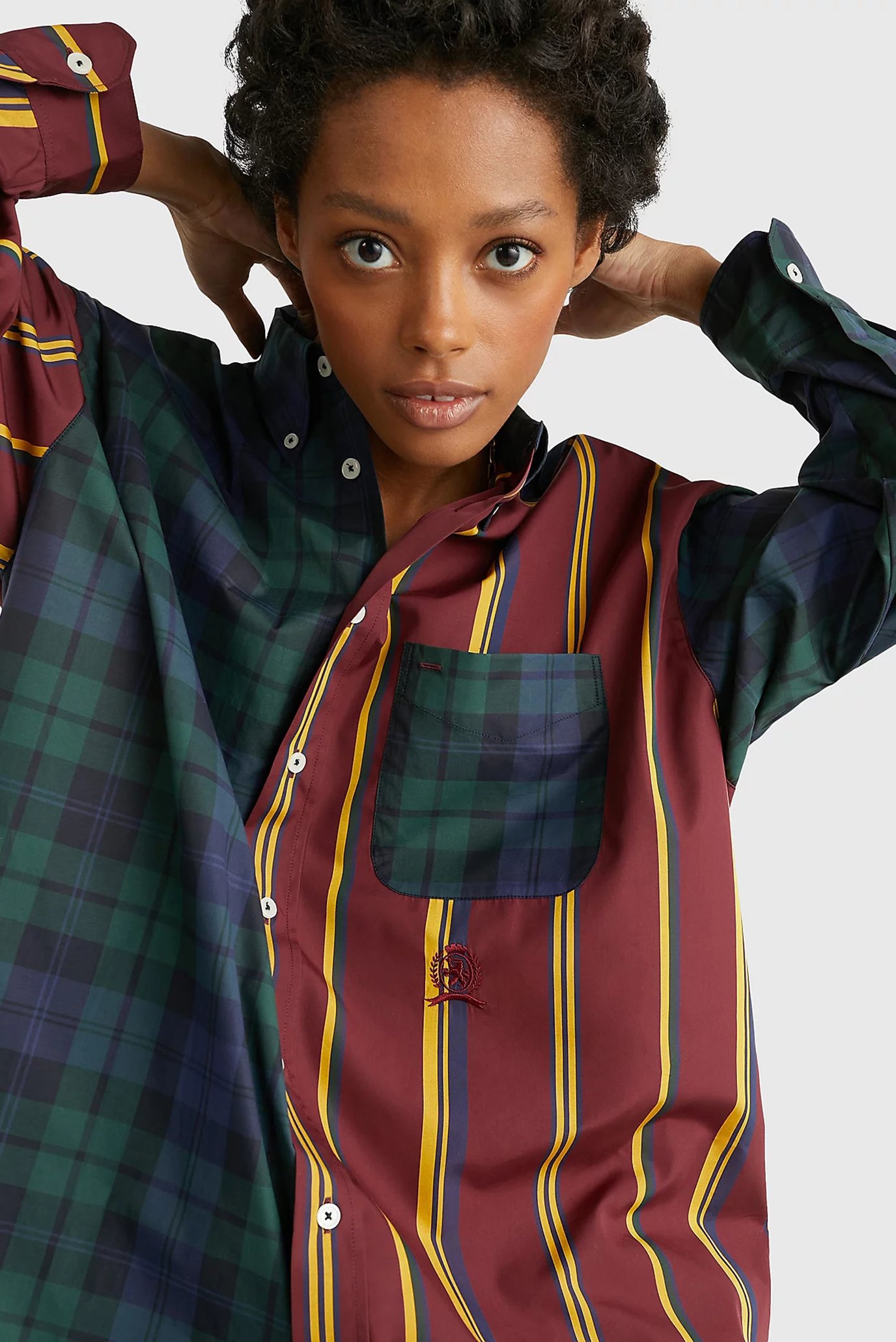 Рубашка THL PATCHWORK ARCHIVE SHIRT 7