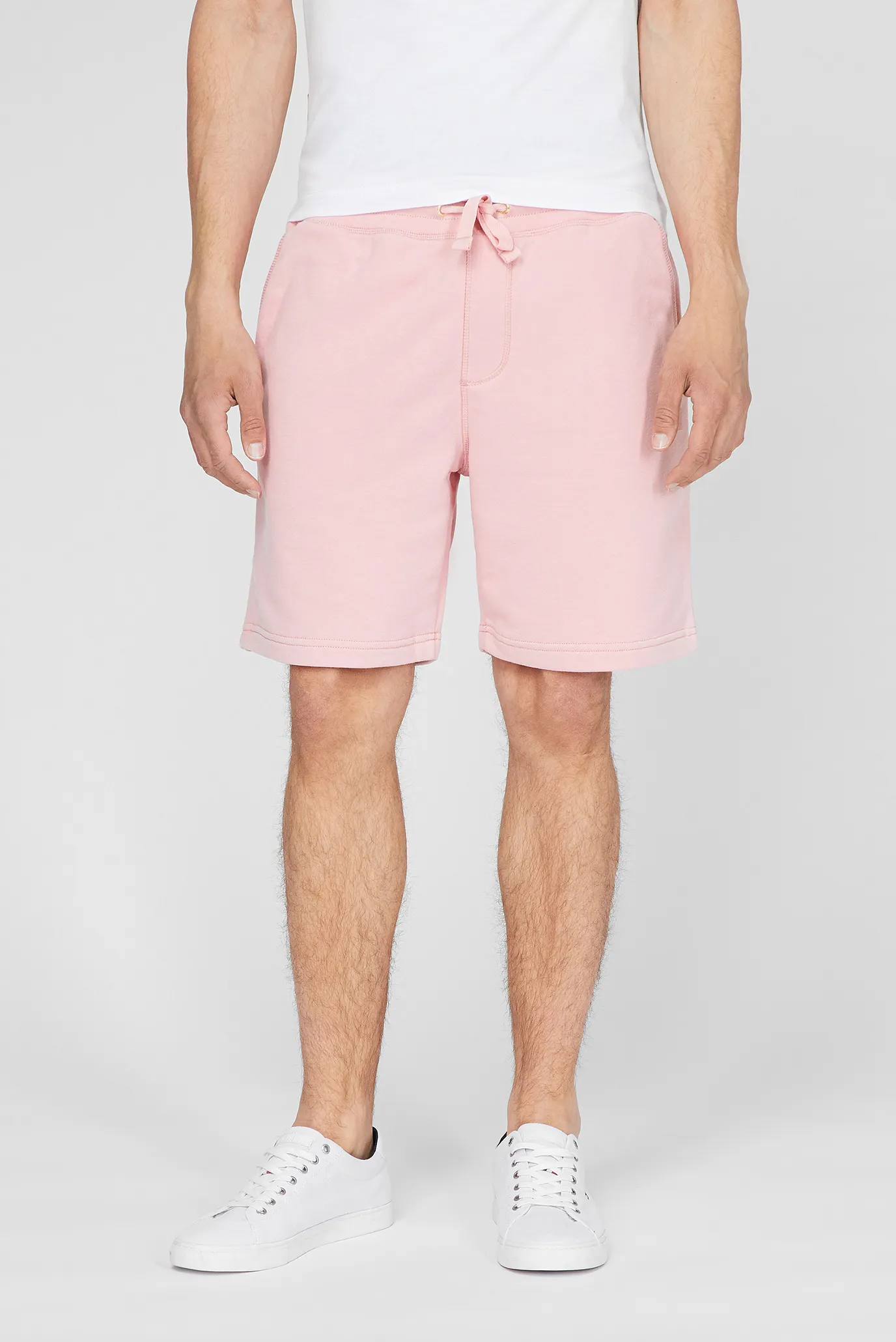 Мужские розовые шорты 6
