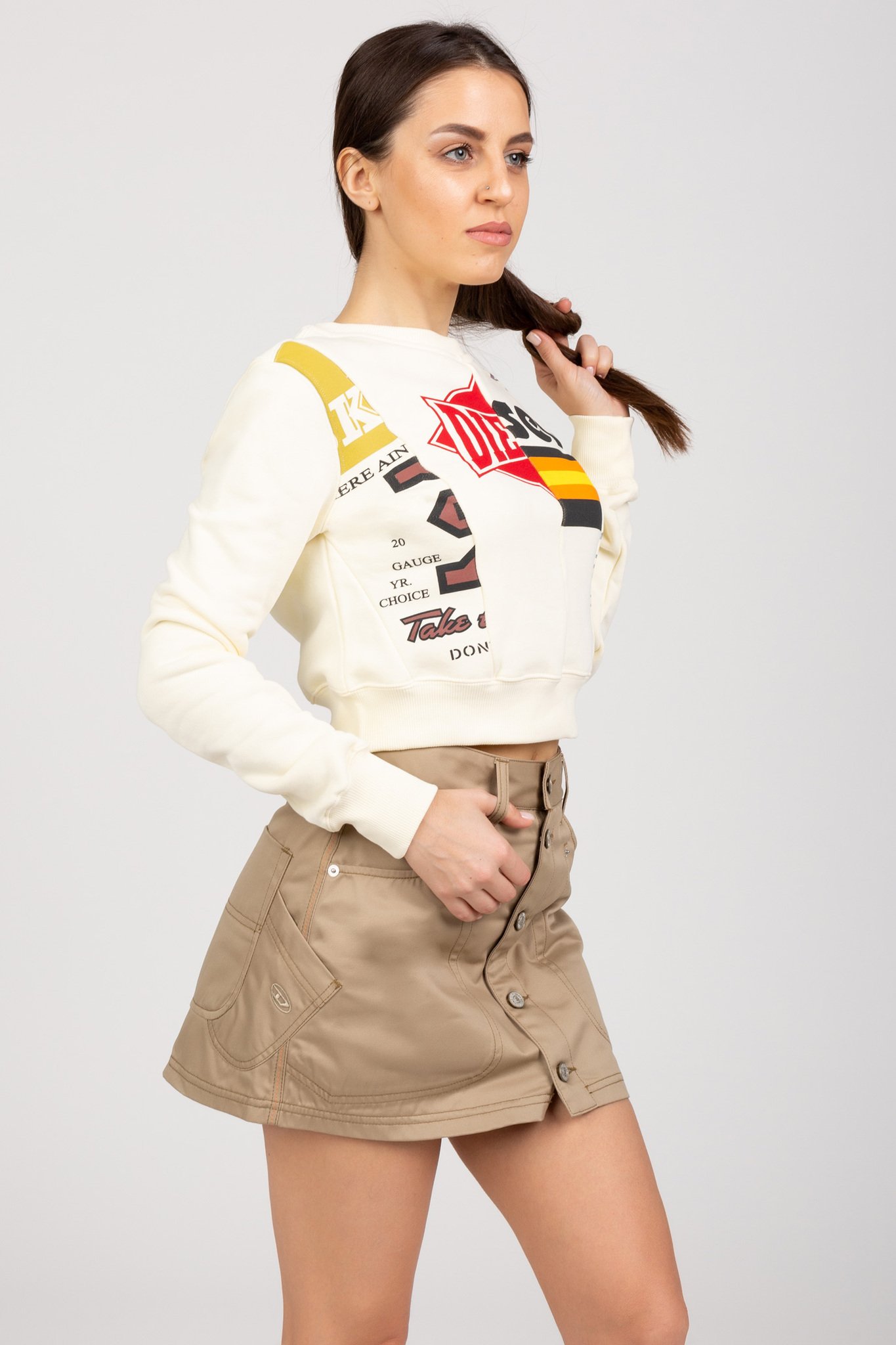 Свитшот F-SLIMMYCUT-C1 SWEAT-SHIRT 2