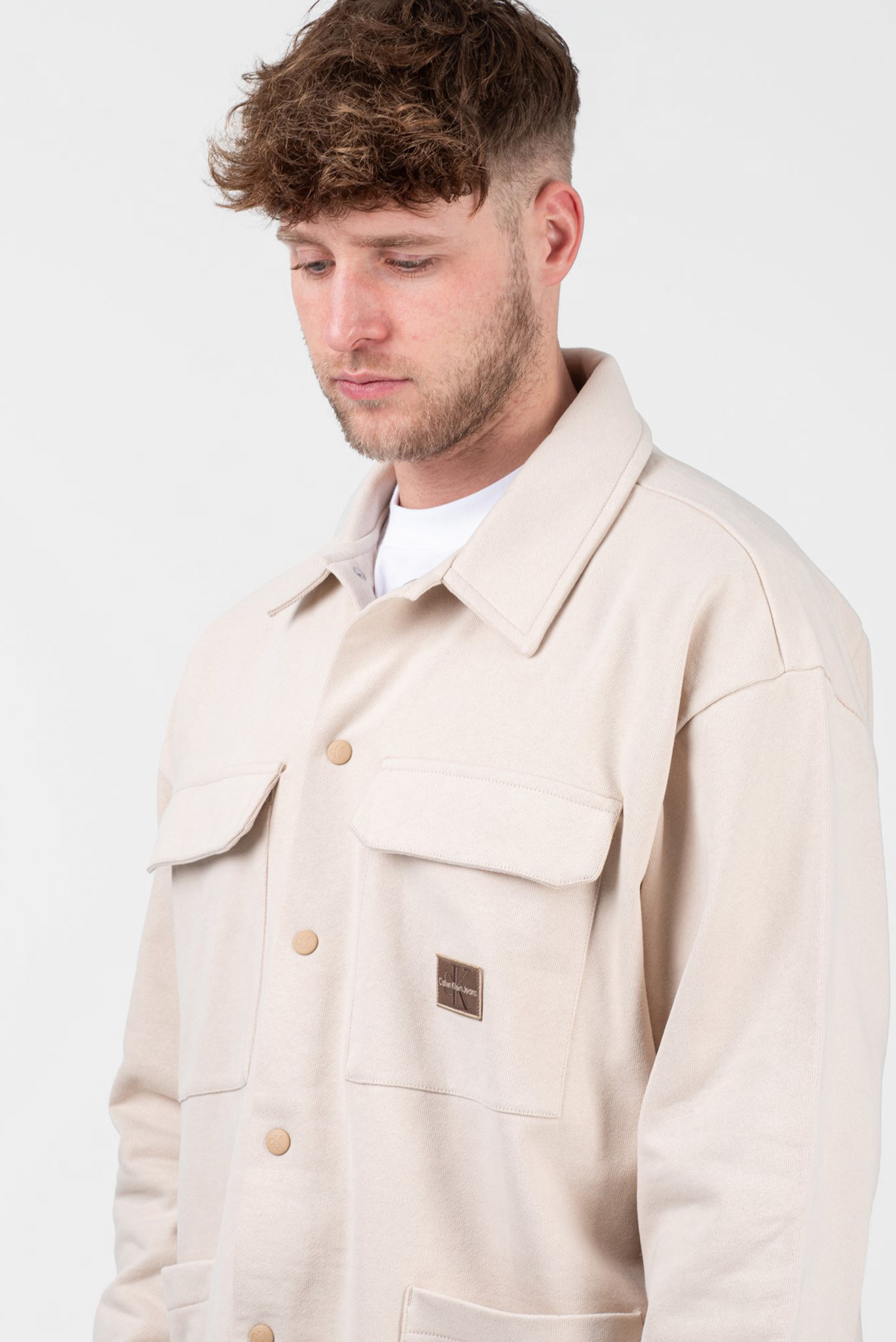 Рубашка SHRUNKEN BADGE UTILITY JACKET 4