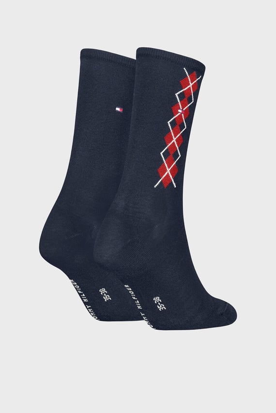 Носки TH WOMEN SOCK 2P ARGYLE Tommy Hilfiger