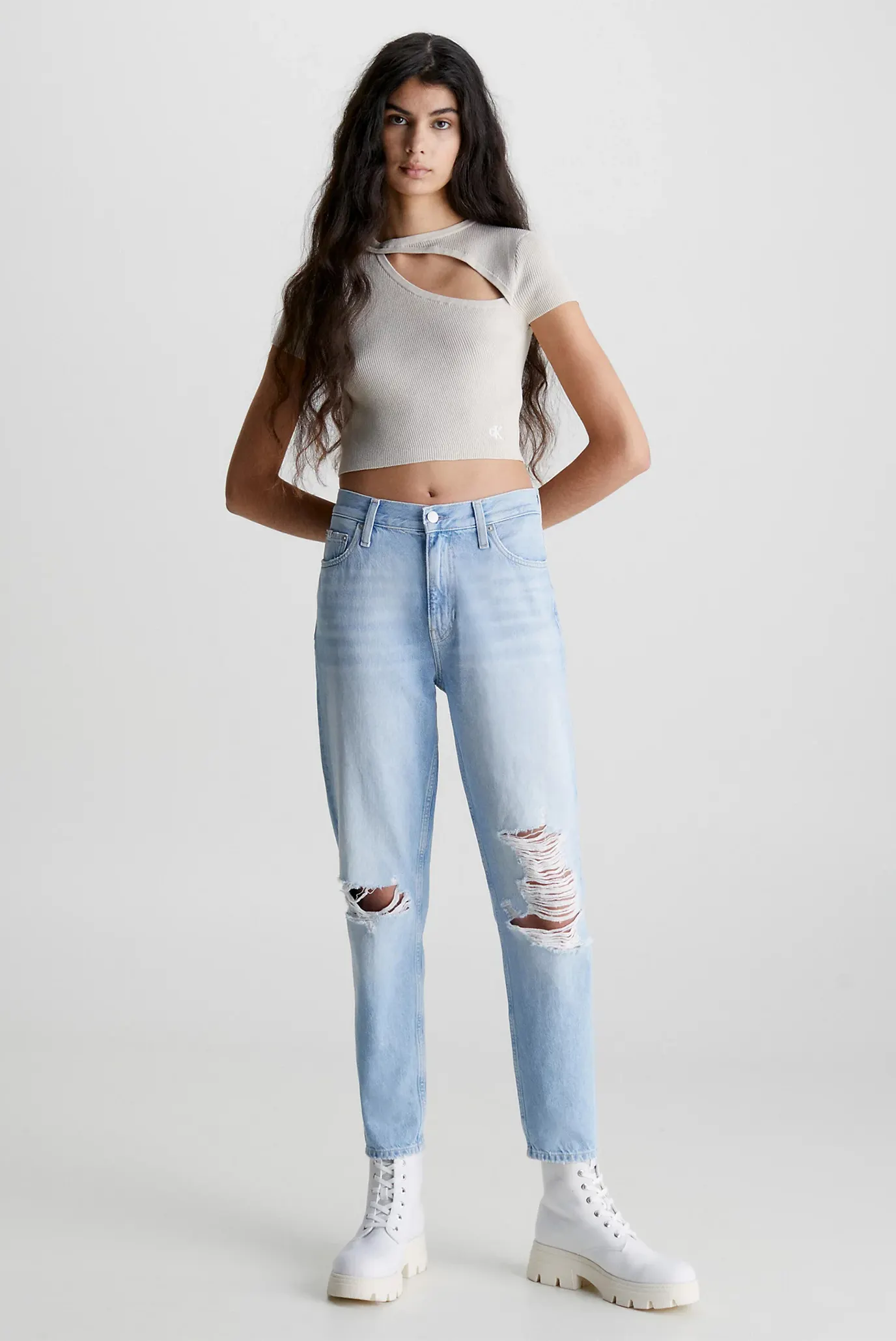 Джинсы MOM JEAN ANKLE 2