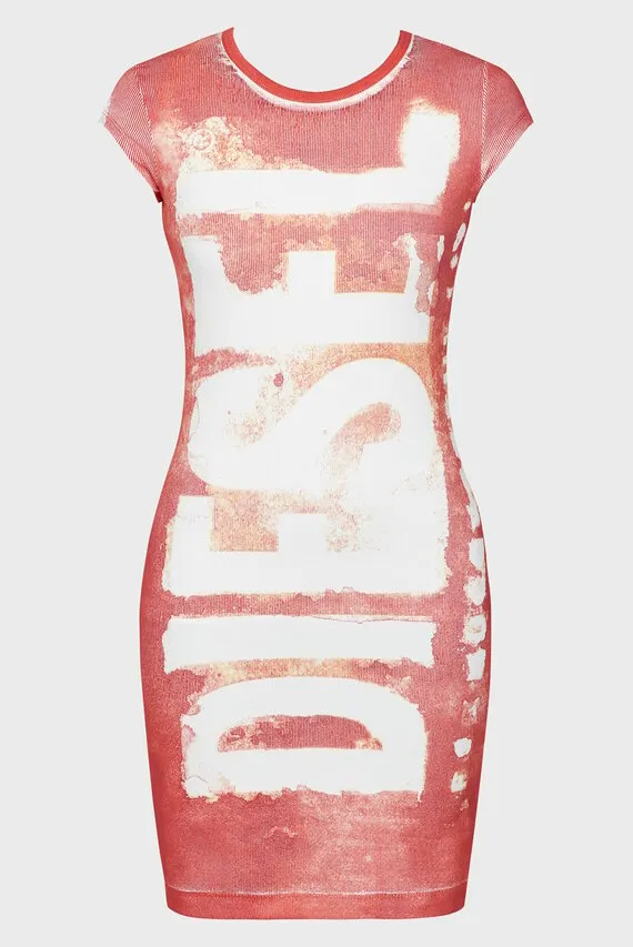 Платье D-ANGIEL-RIB DRESS Diesel