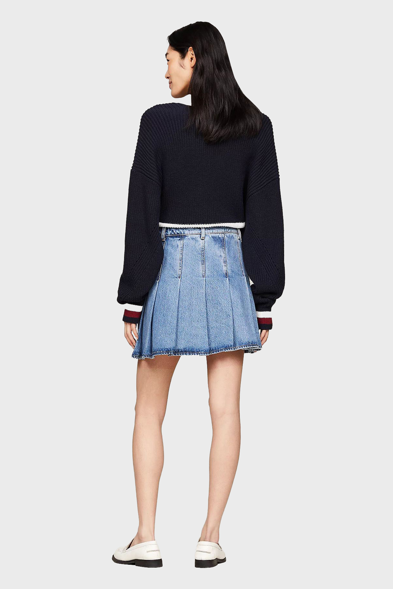 Юбка THC SARTORIAL DENIM MINI SKIRT 4