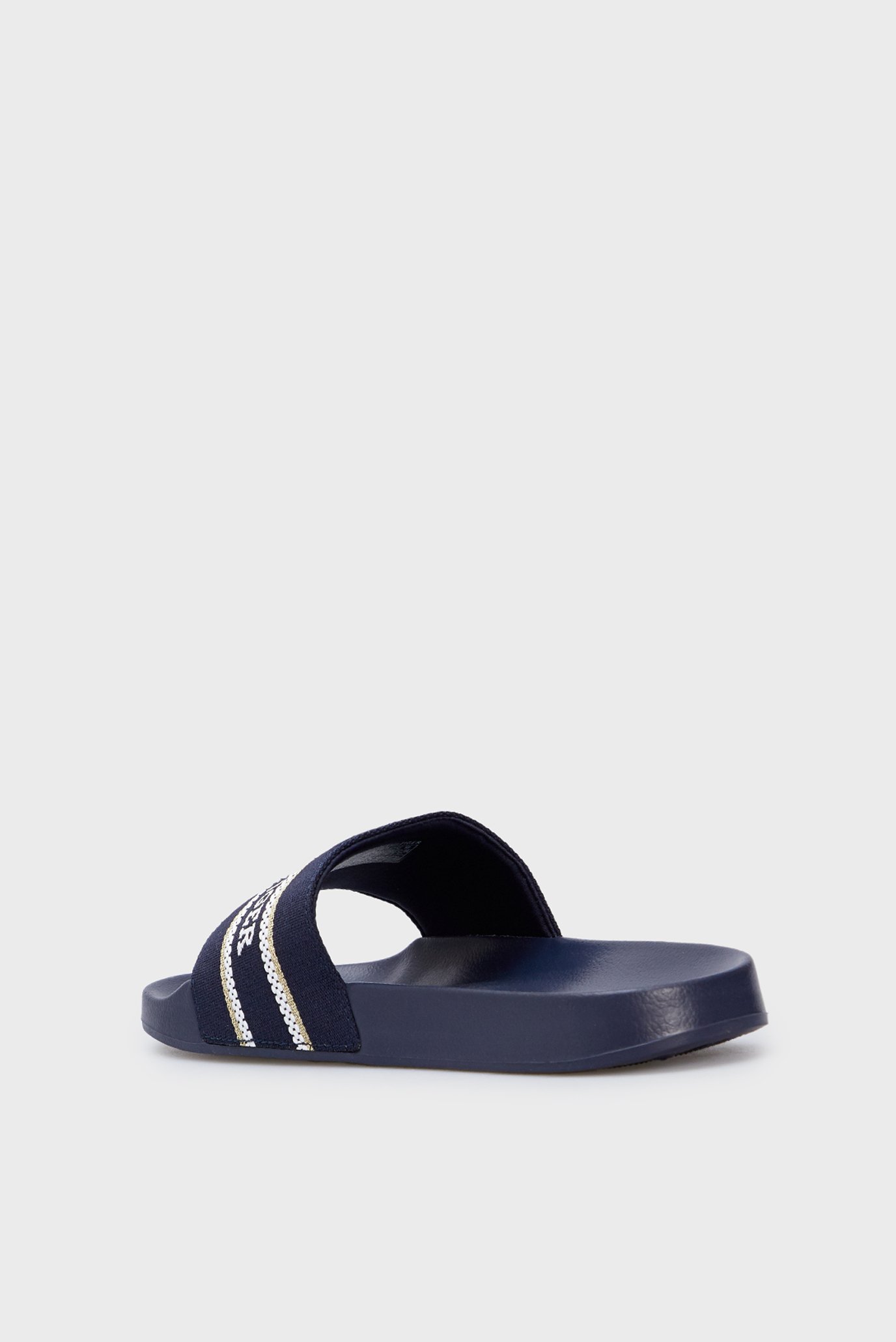 Женские темно-синие слайдеры HILFIGER POOLSLIDE WITH WEBBING 5