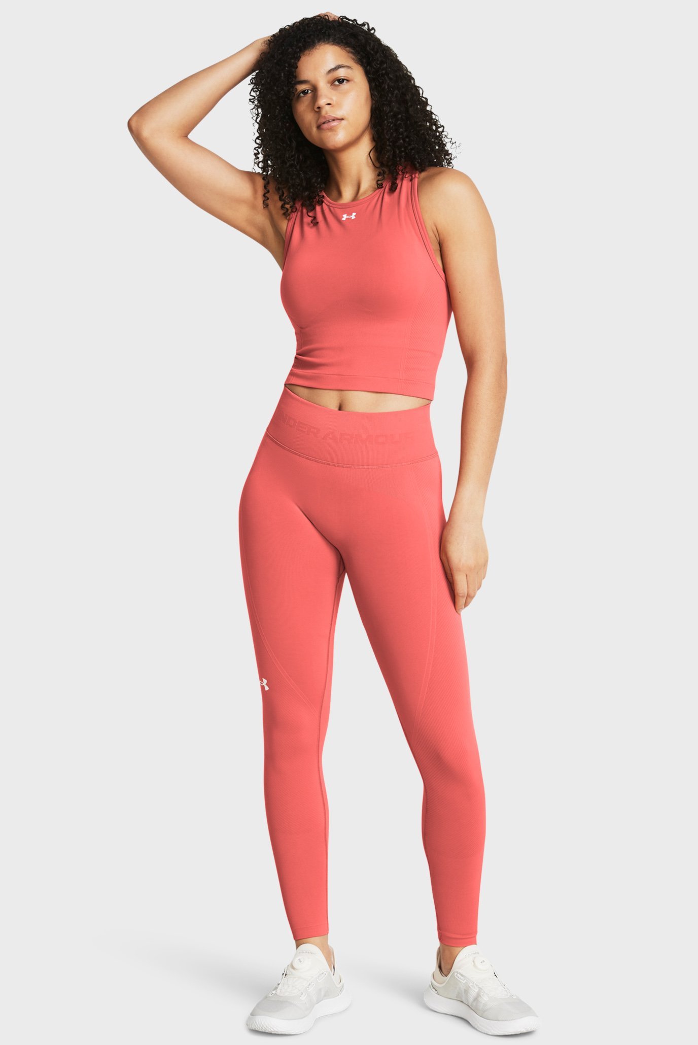 Легинсы/UA Train Seamless Legging-PNK 2