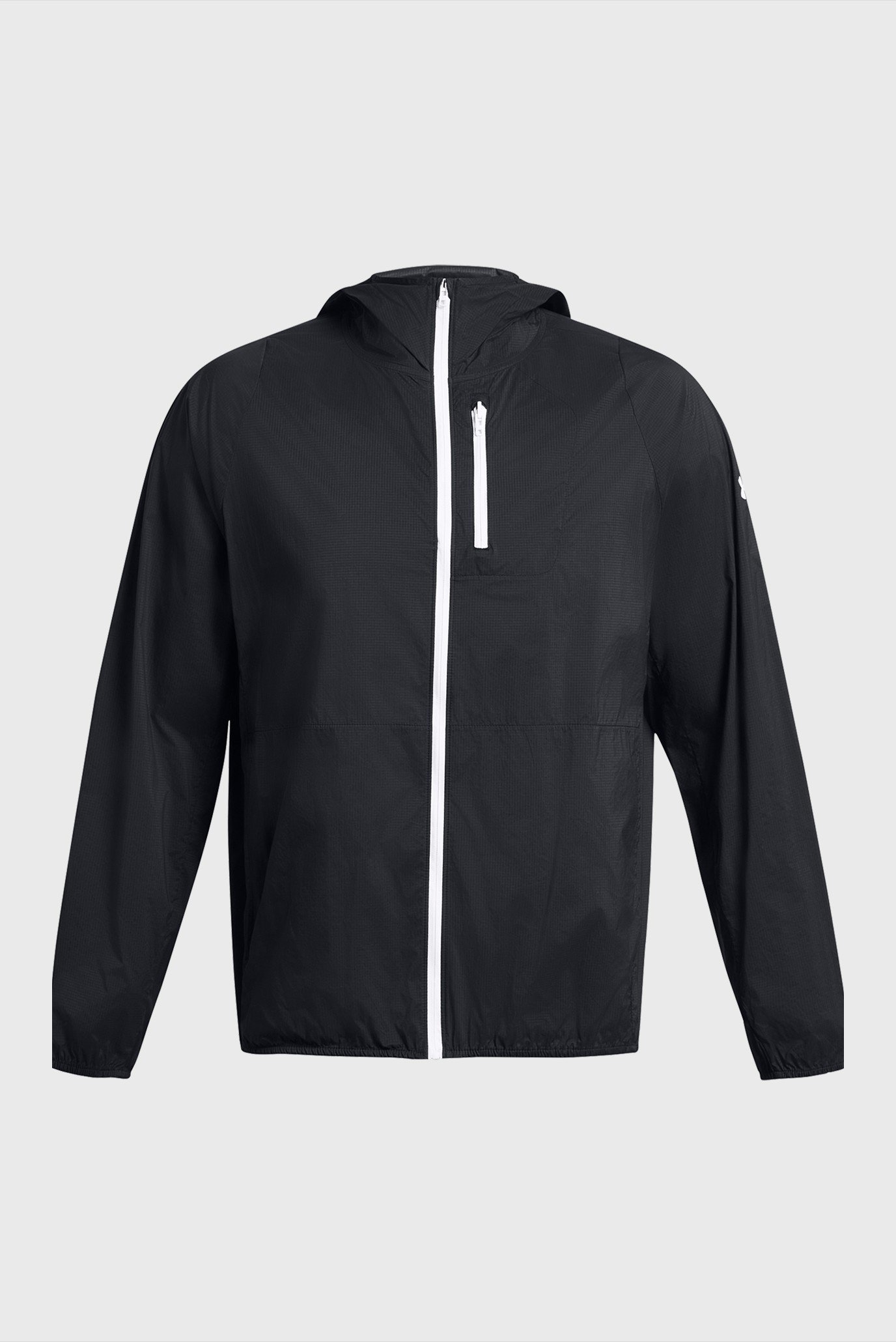 Мужская черная ветровка UA PHANTOM WINDBREAKER 5