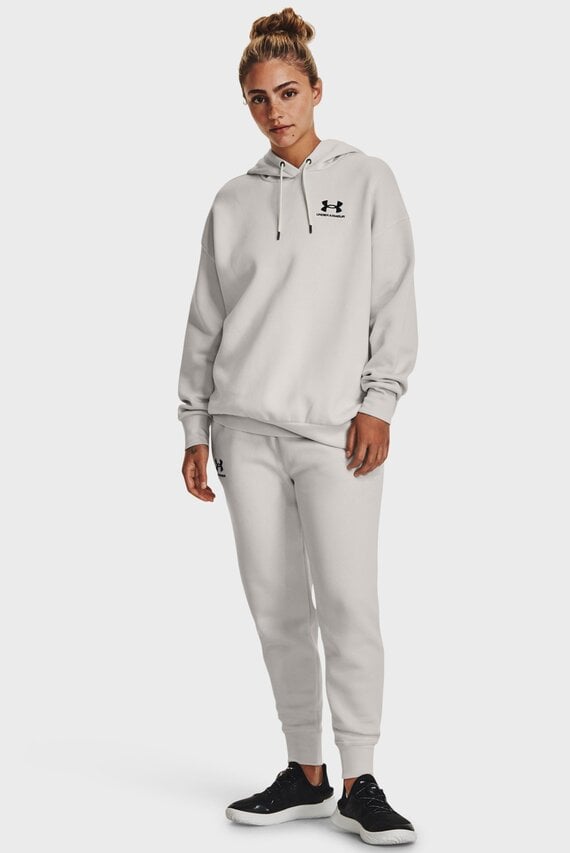Женское белое худи Essential Flc OS Hoodie
