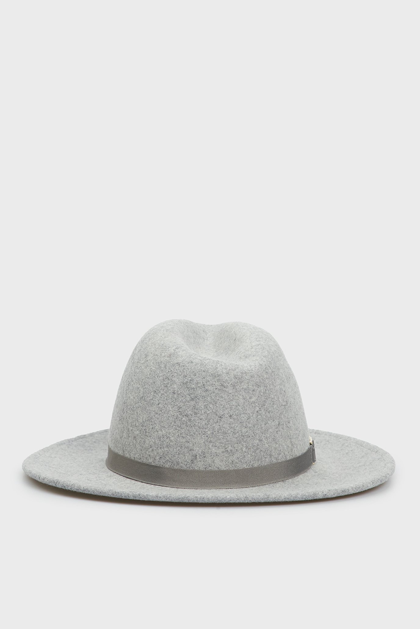 Женская серая шерстяная шляпа TH MONOGRAM FEDORA HAT 3