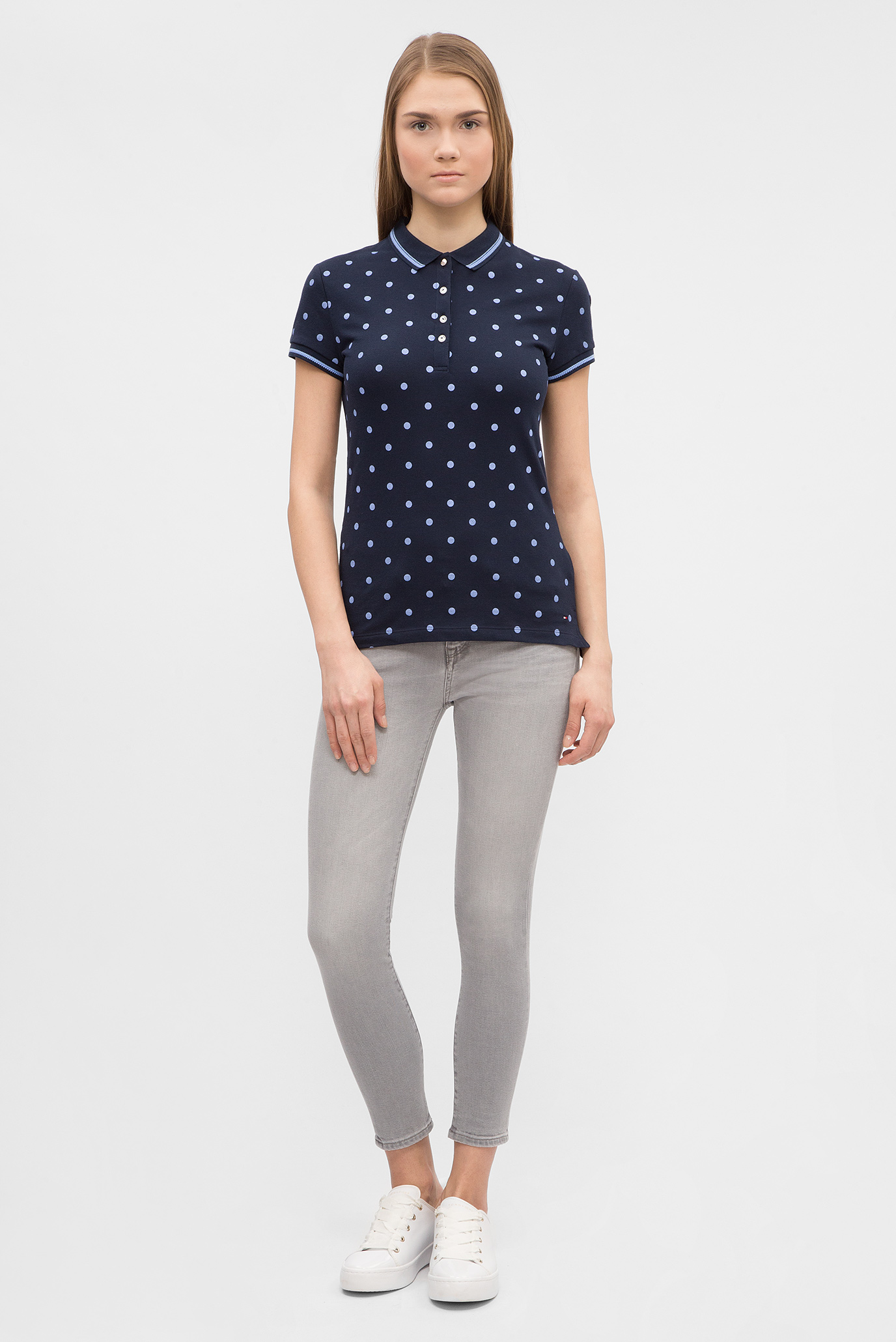 Женские серые джинсы COMO 10