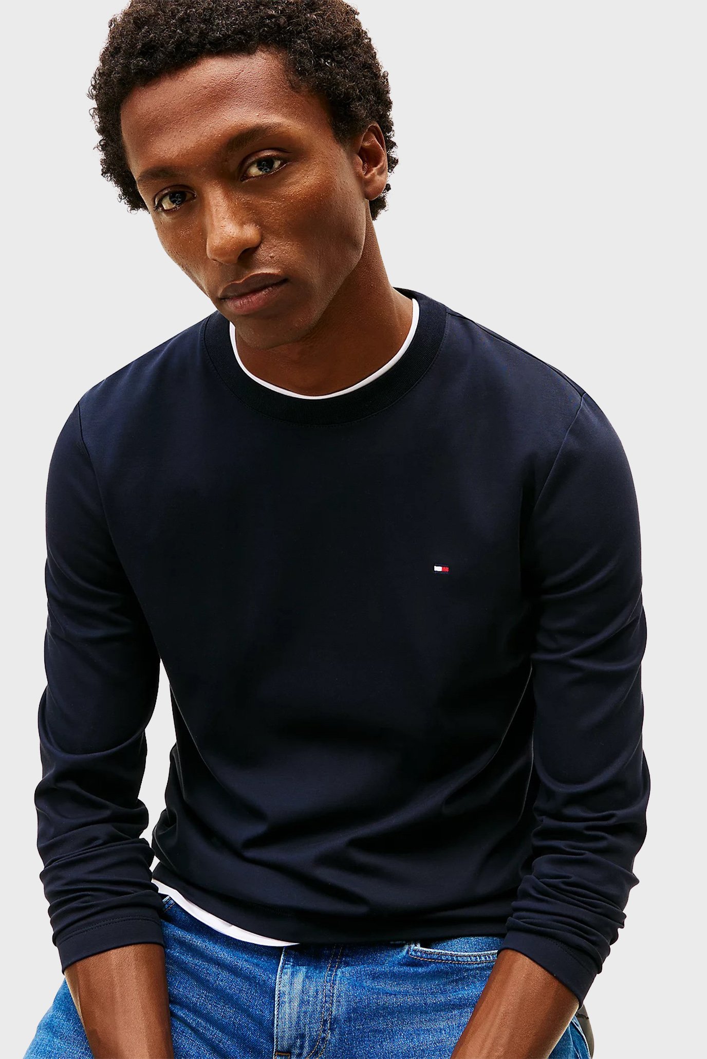 Лонгслив LUXURY INTERLOCK LS TEE 2