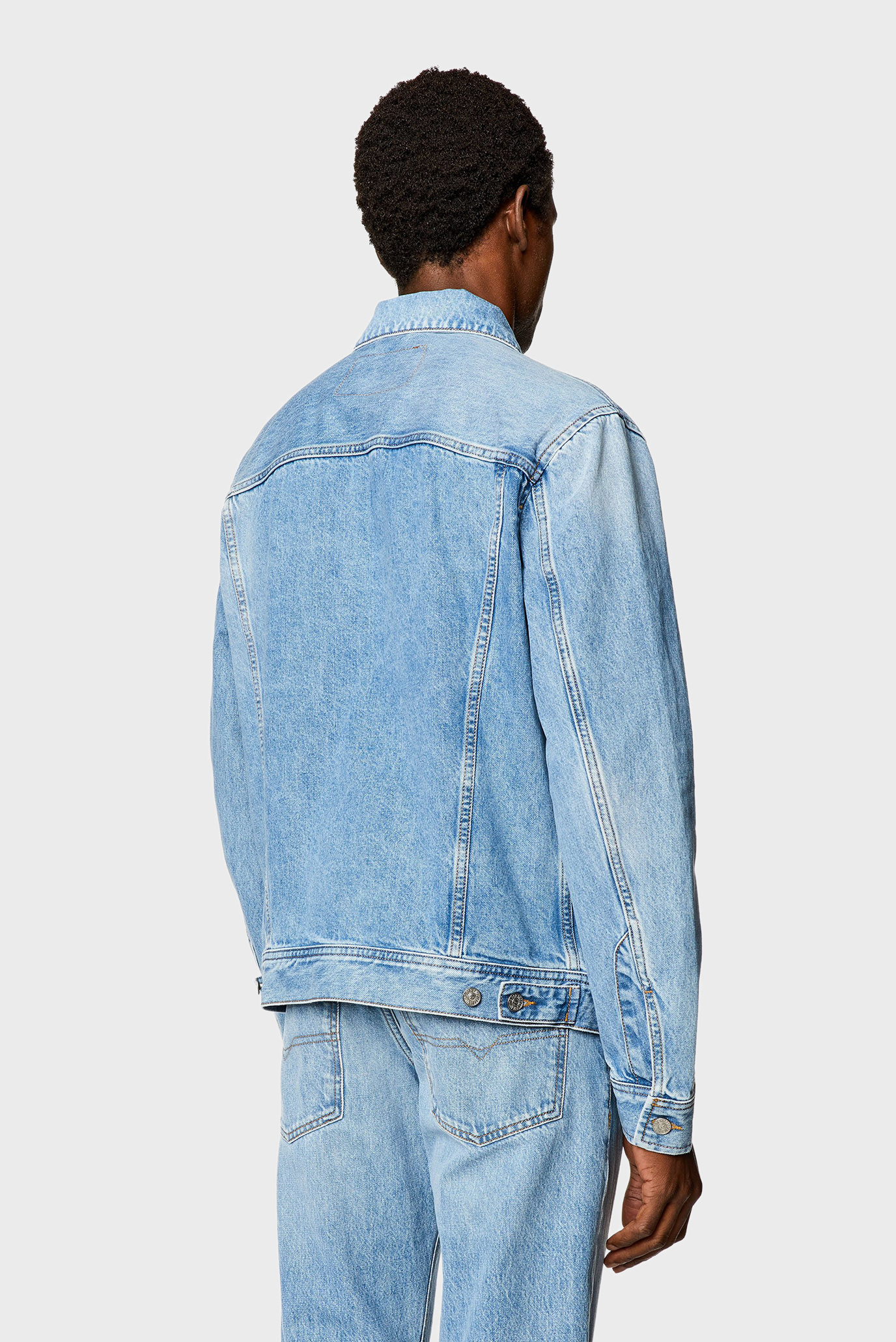 Мужская голубая джинсовая куртка D-BARCY 3