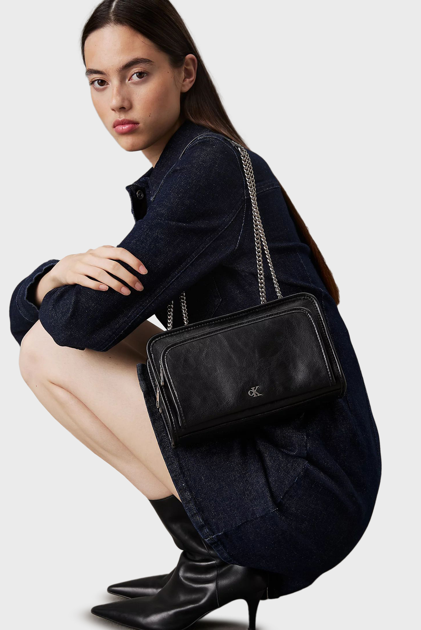 Женская черная сумка UTILITY DBL ZIP CAMERA BAG25 7