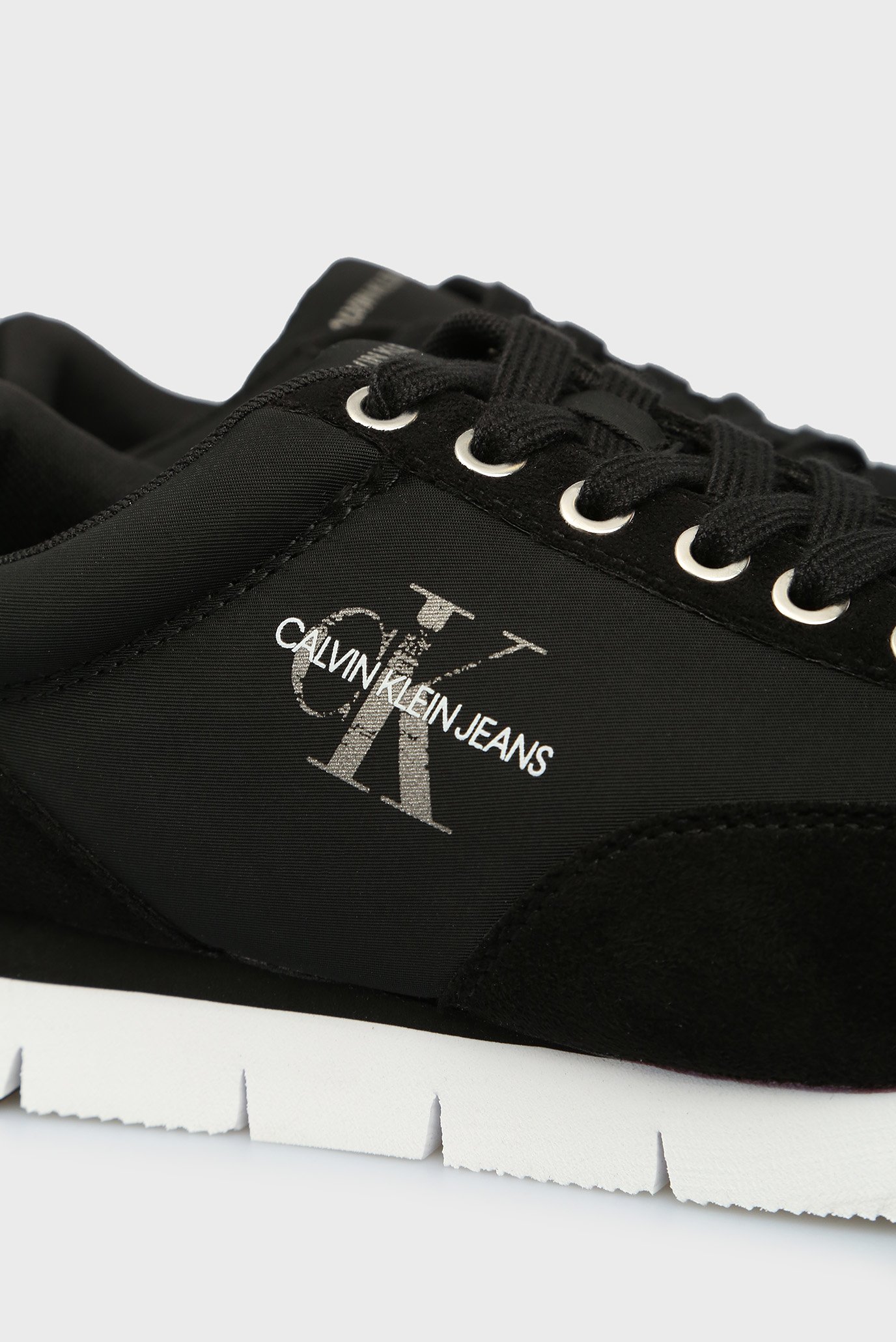 Женские черные сникеры 5