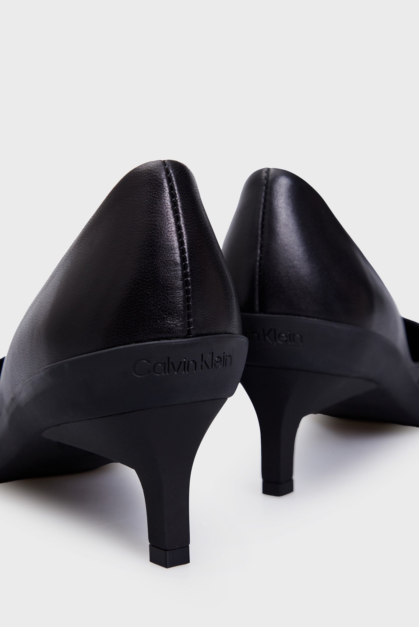 Женские черные кожаные туфли D'ORSAY PUMP 45 MIX M 5