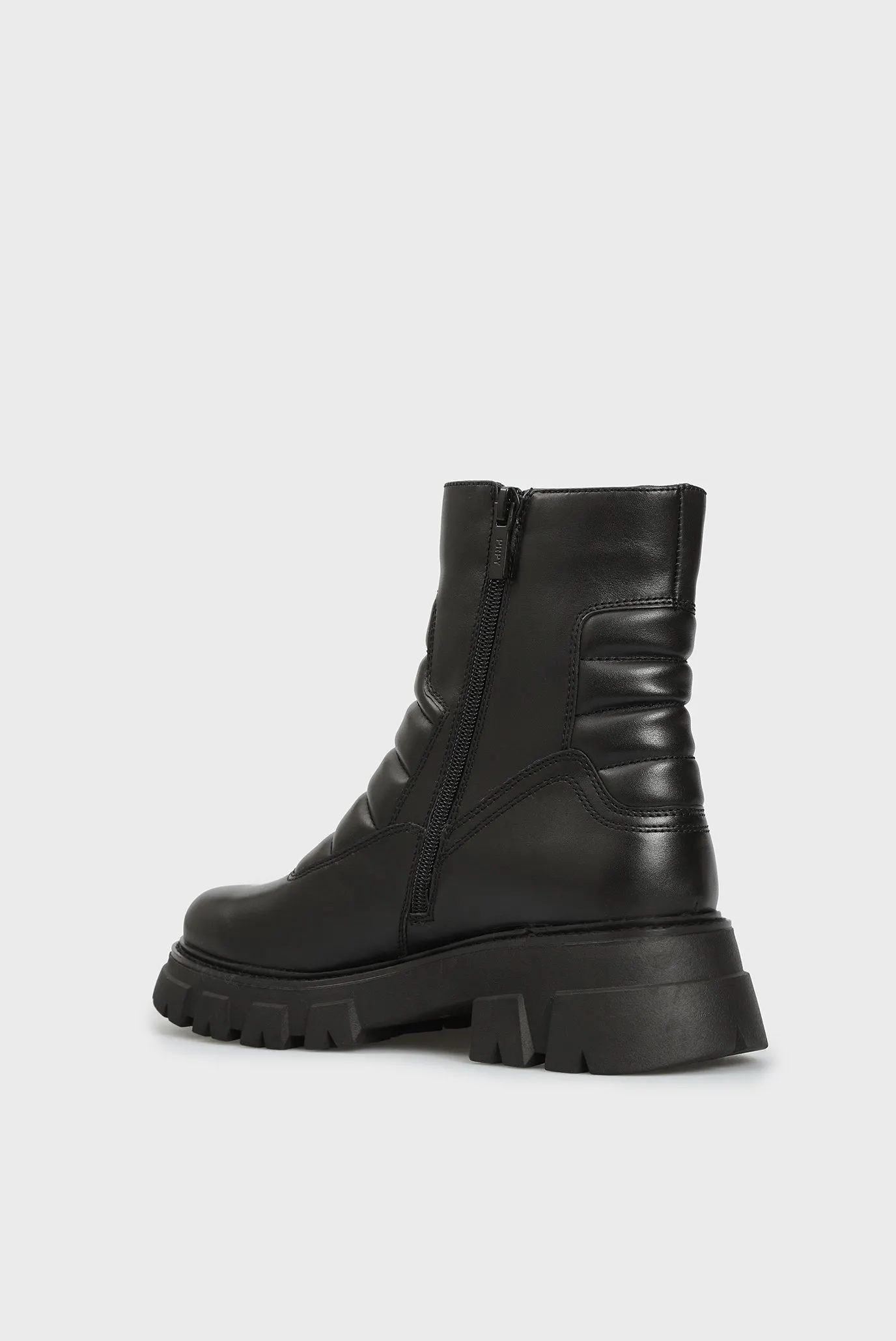 Женские черные кожаные ботинки Anouk 3