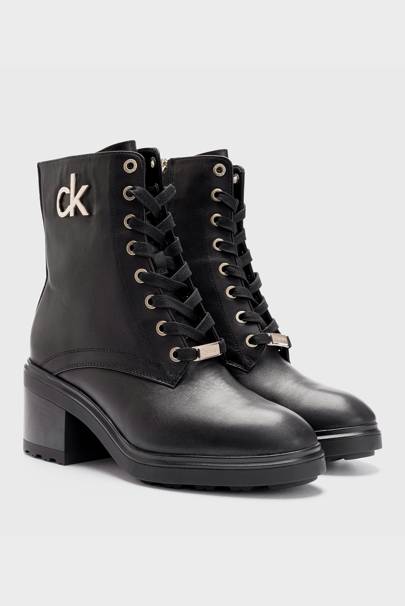 Ботильоны CLEAT LACE UP ANKLE 35 Calvin Klein HW0HW00587 — FR Group