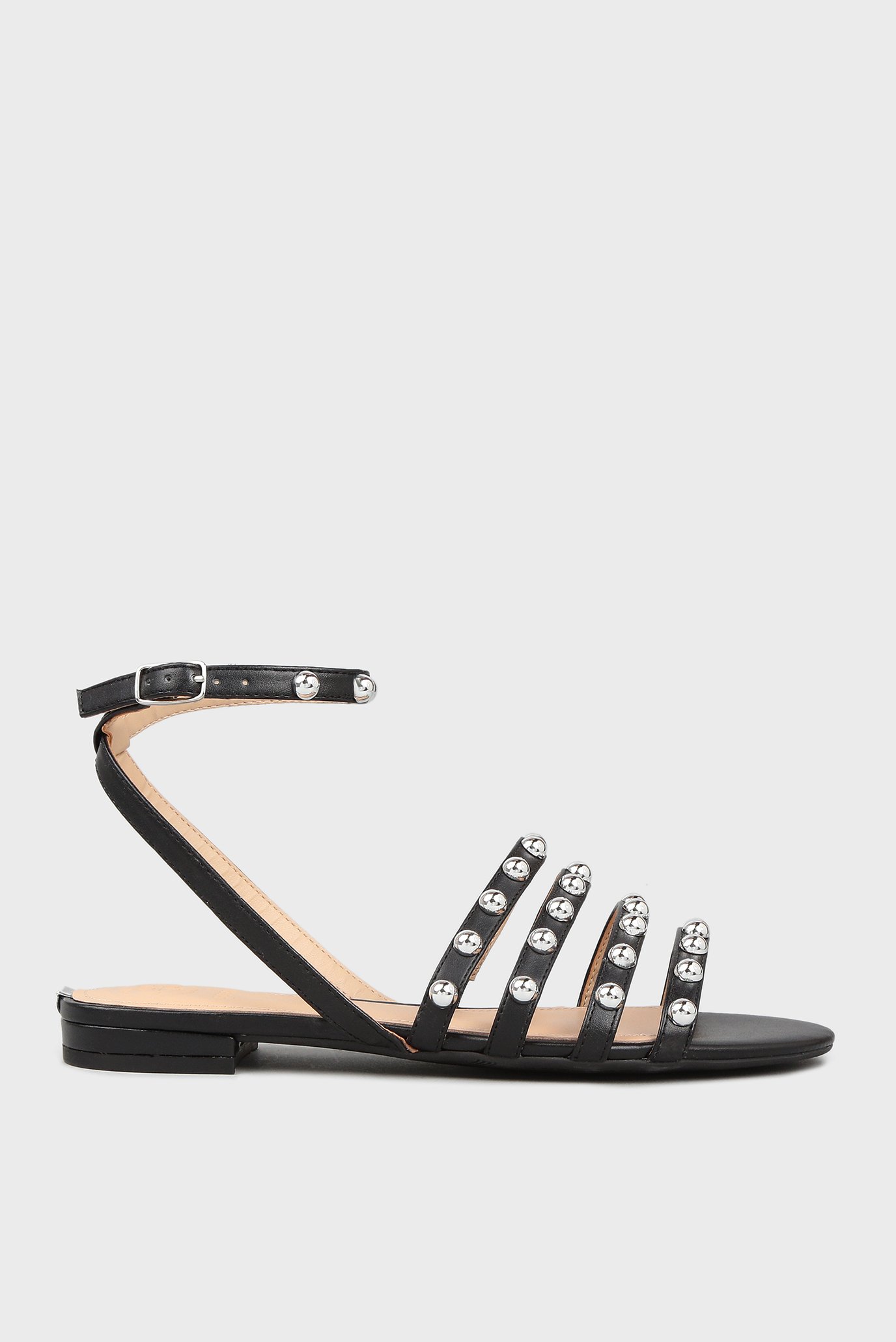 Женские черные сандалии 6