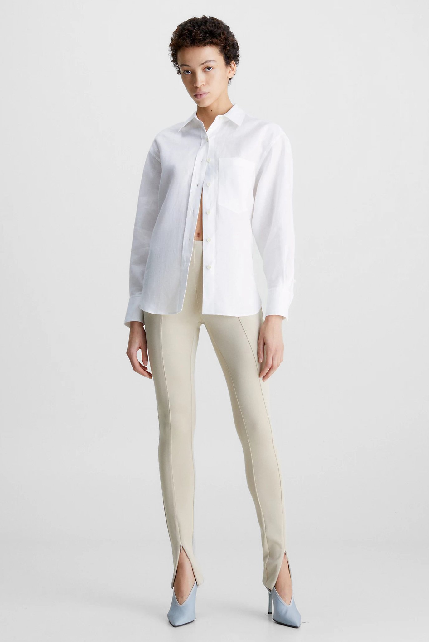 Рубашка LINEN RELAXED SHIRT 7