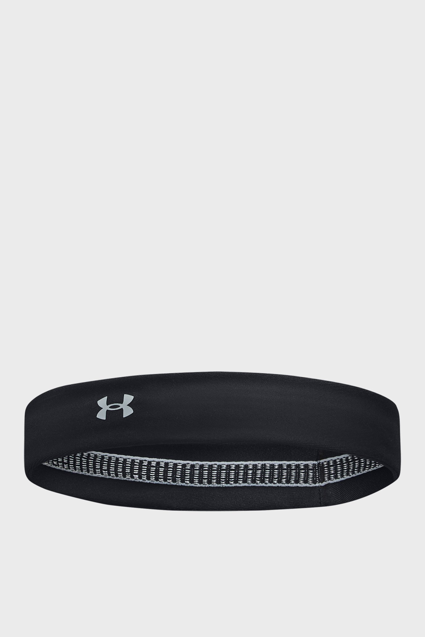 Женская черная повязка для волос UA Play Up Headband 3