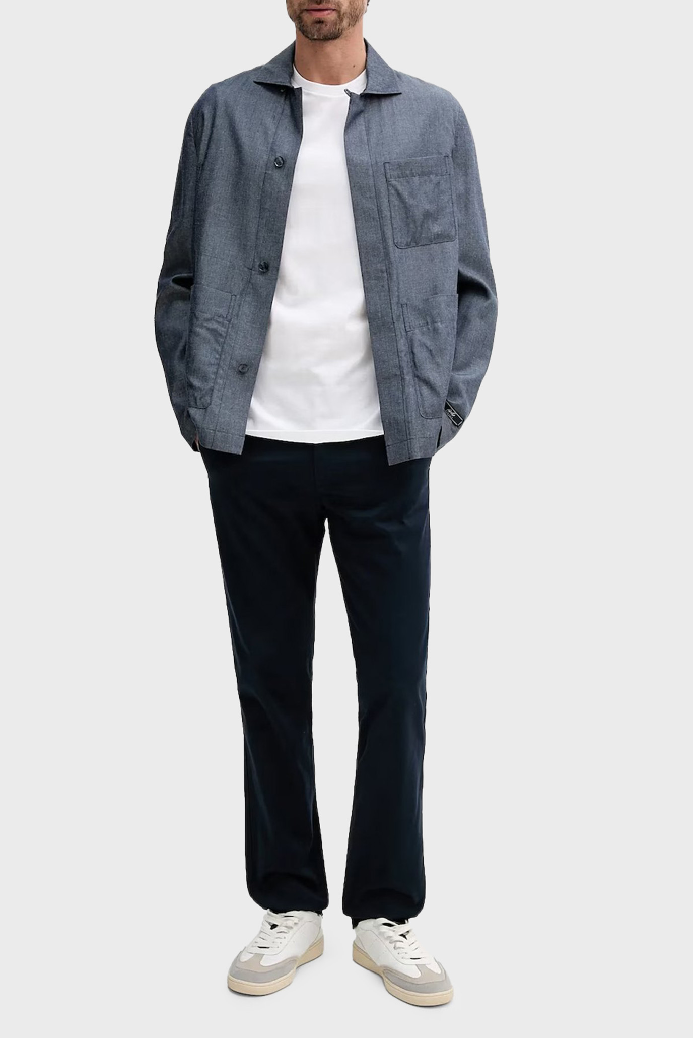 Штаны SLIM COTTON STRETCH CHINO TROUSE 2