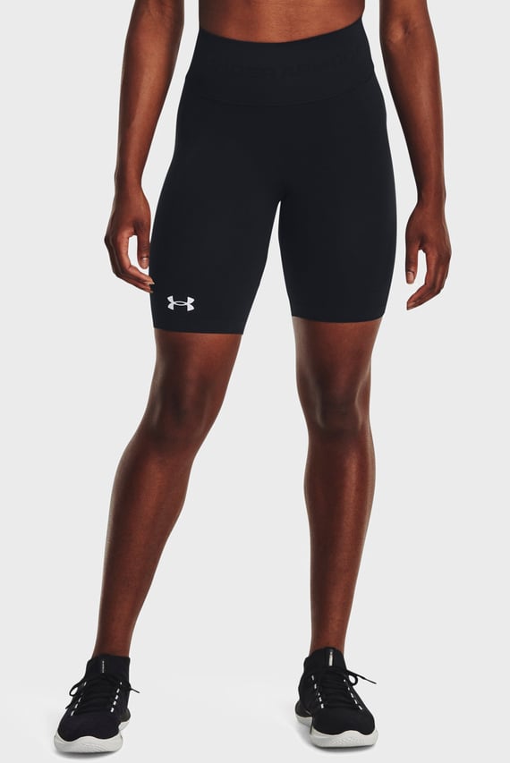 Женские черные велосипедки UA Train Seamless Short