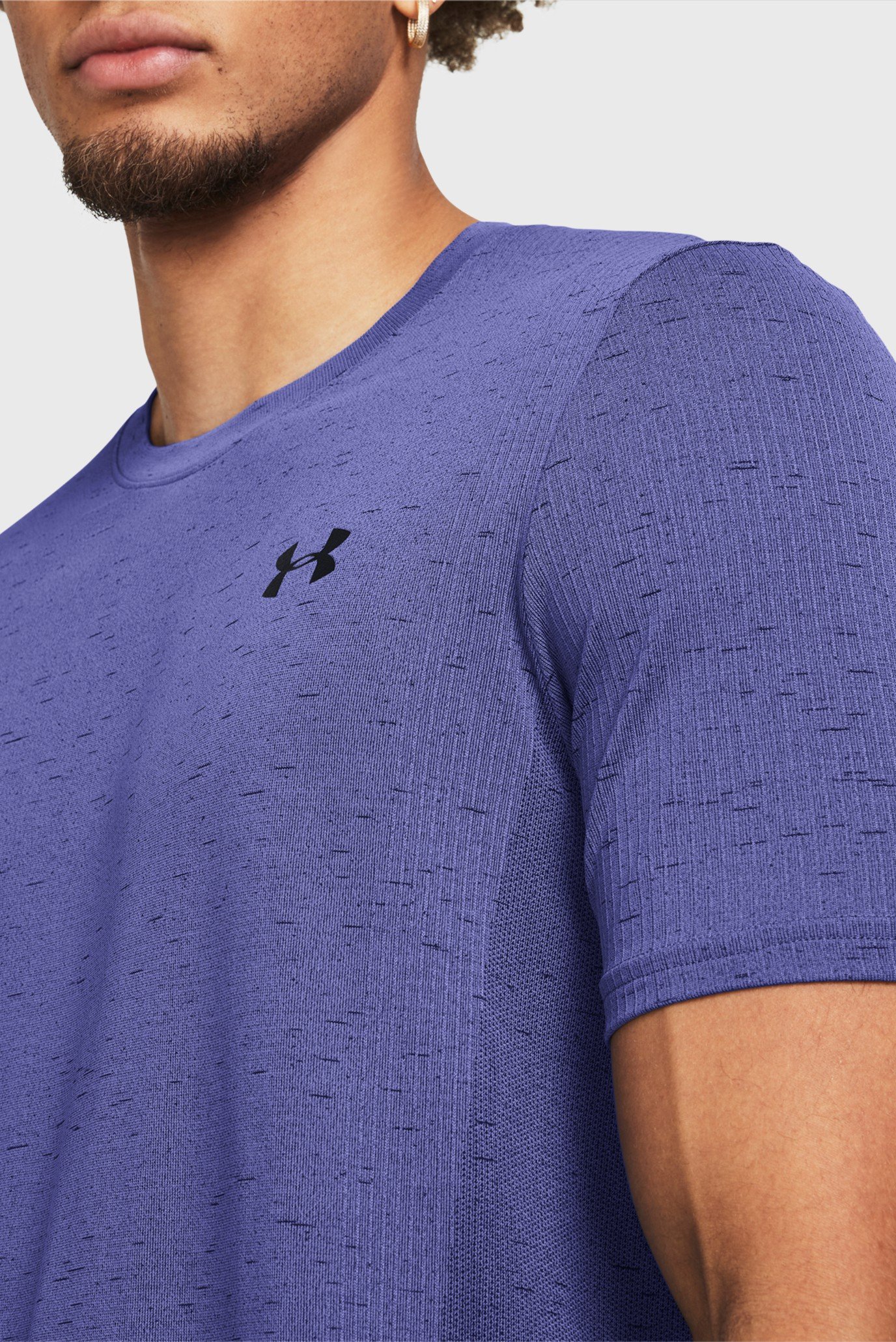 Мужская фиолетовая футболка Vanish Seamless SS 3