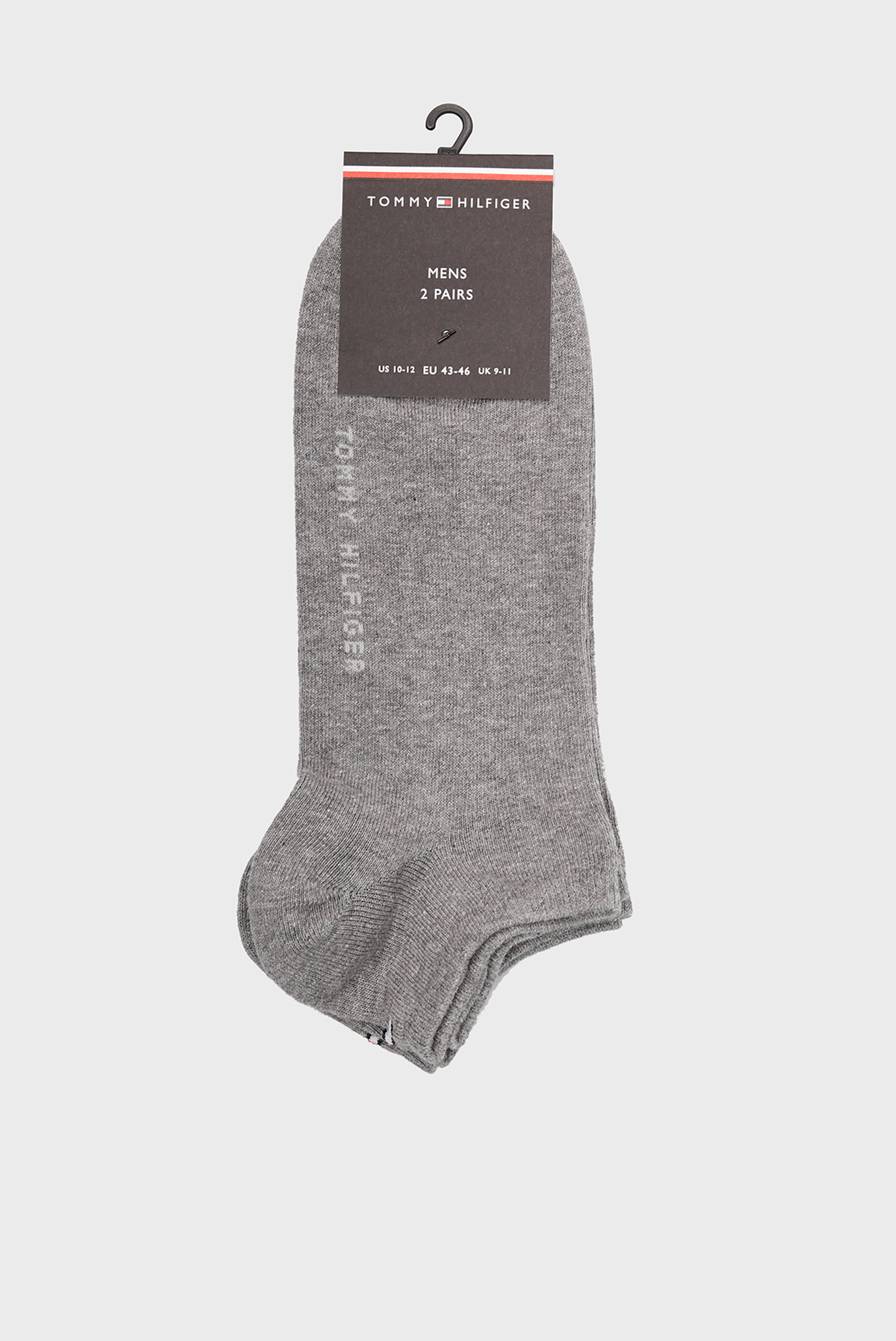 Мужские серые носки (2 пары)Tommy Hilfiger Мужские серые носки (2 пары) 2