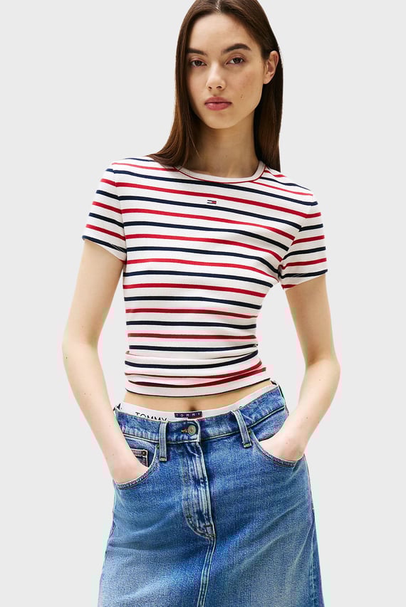 Футболка/TJW SLIM ESSENTIAL RIB SS EXT