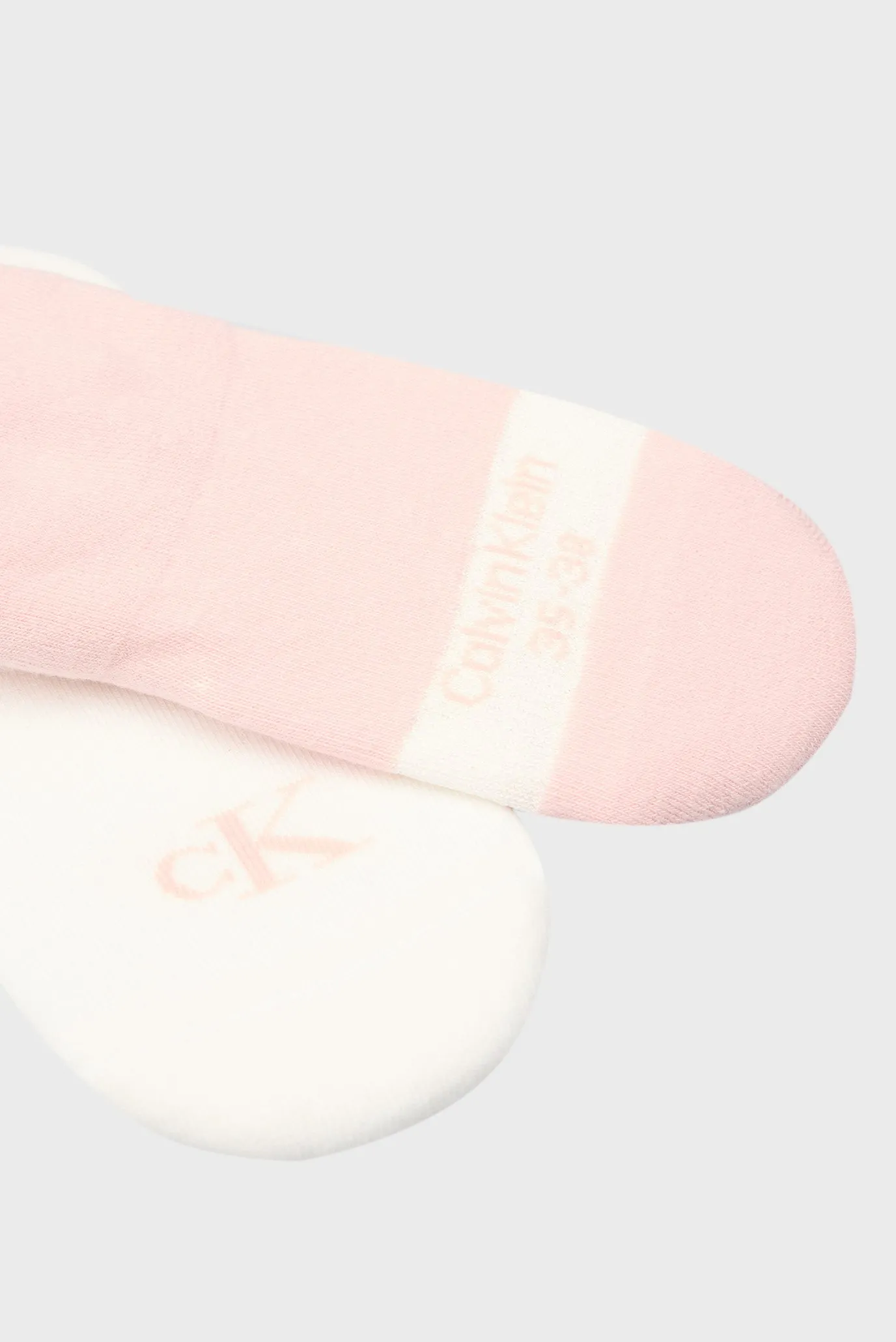 Следы/CKJ WOMEN HIGH CUT FOOTIE 2P GLOS 3