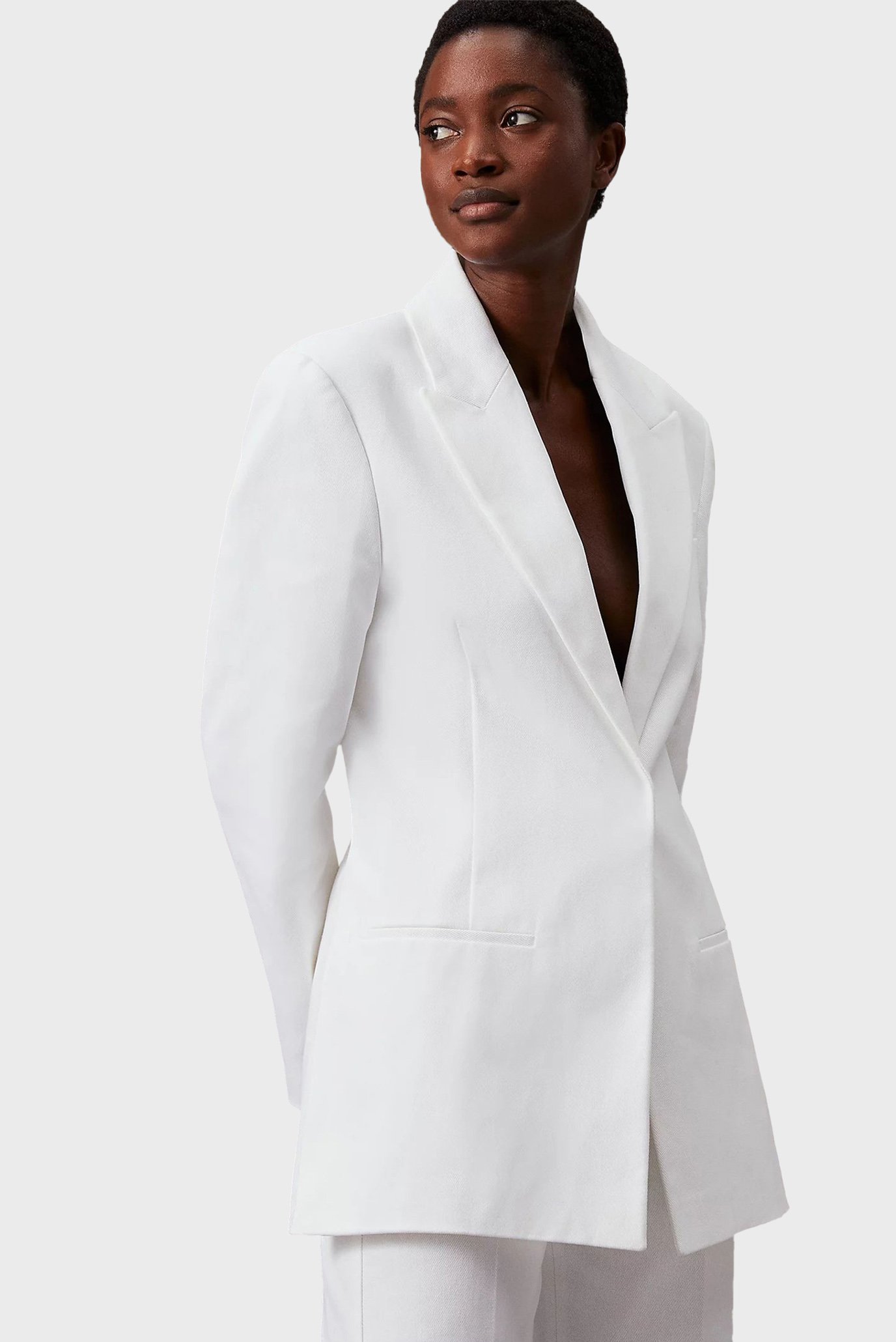 Пиджак COTTON TWILL TAILORED BLAZER 2